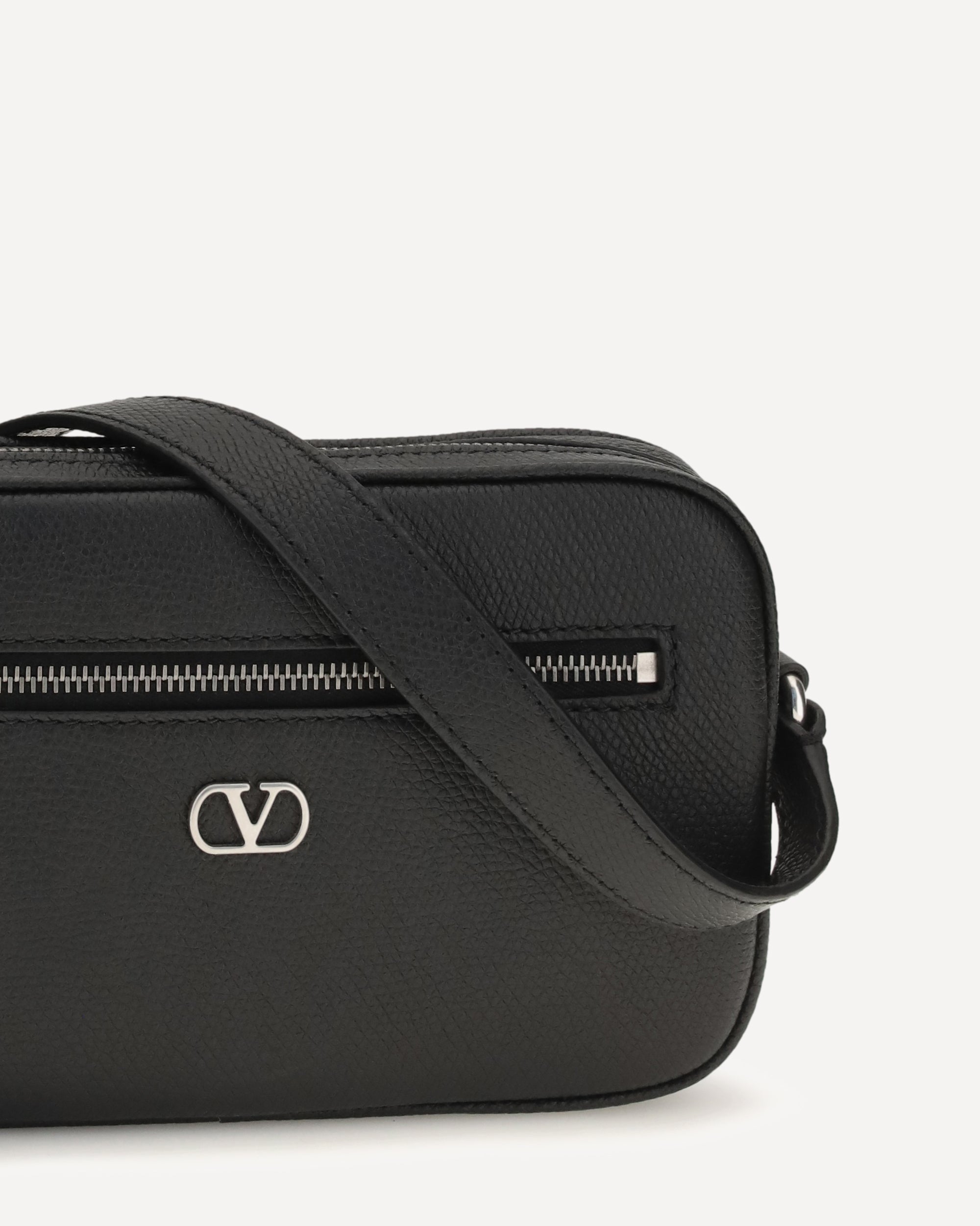Valentino Garavani Grained Leather Crossbody Bag