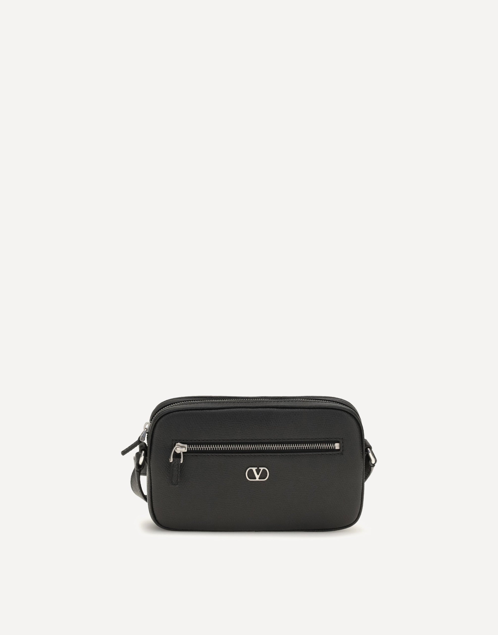 Valentino Garavani Grained Leather Crossbody Bag