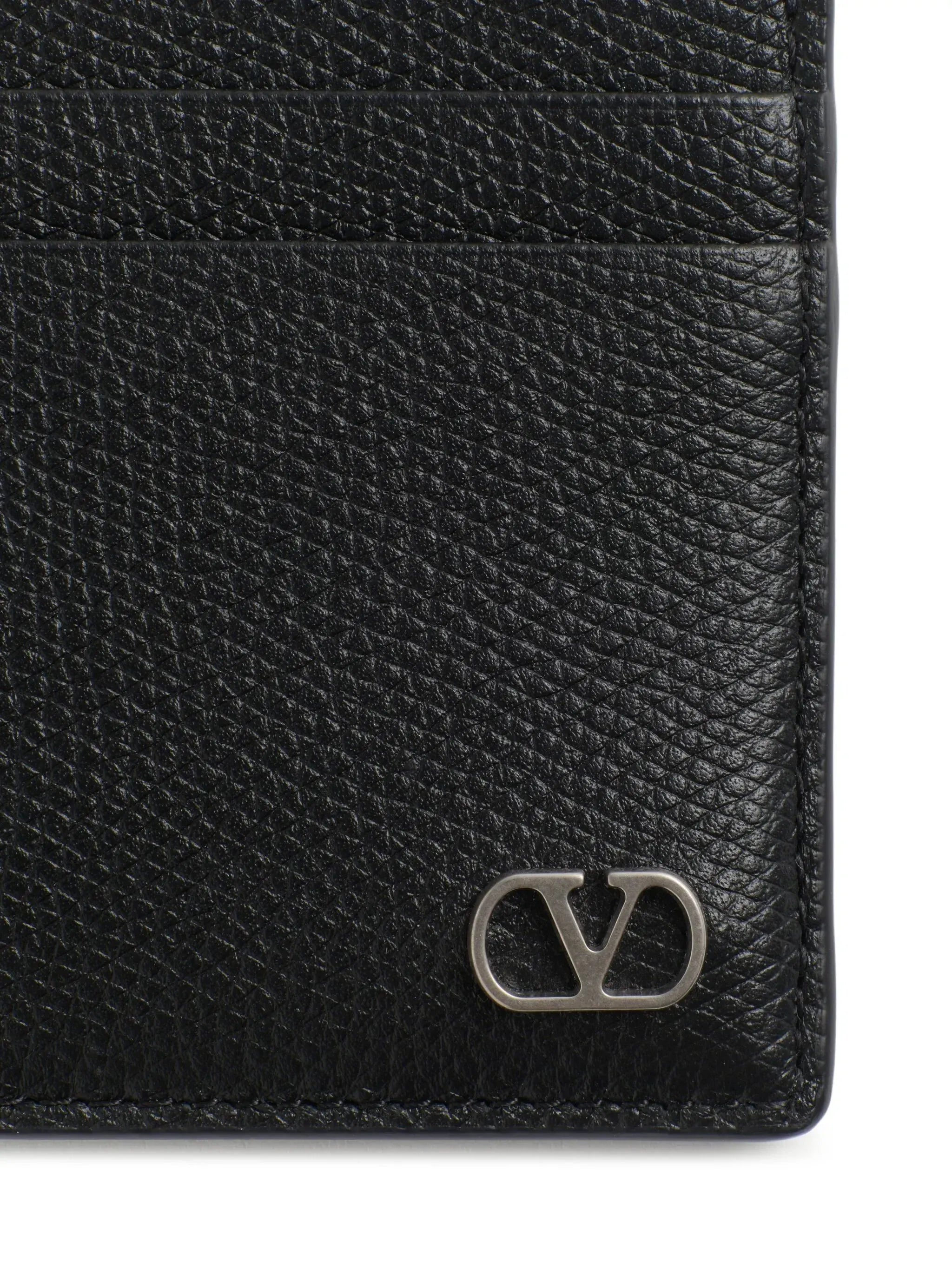 Valentino Garavani Grainy VLogo Signature Cardholder
