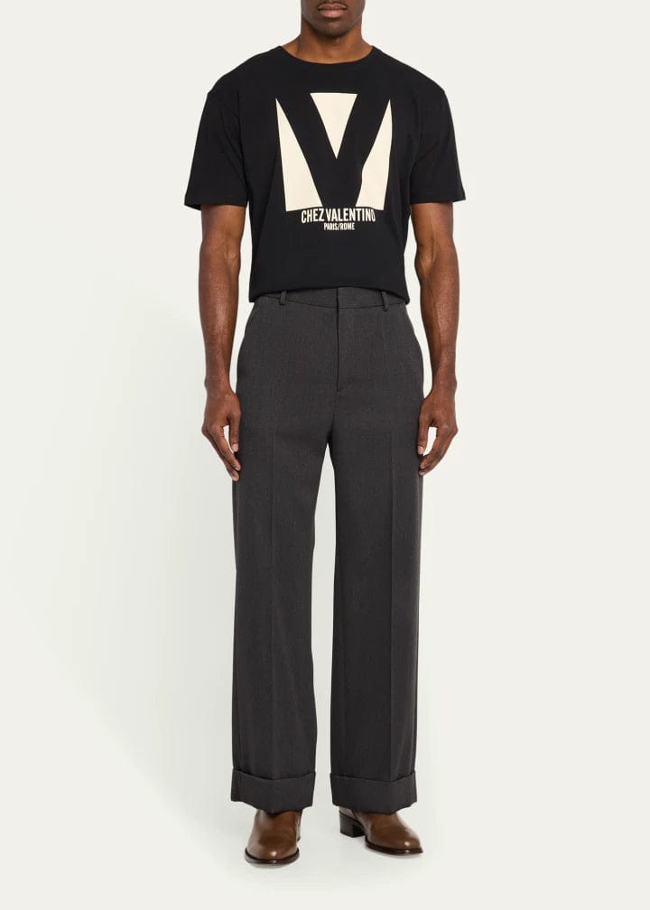 Valentino Garavani Grisaille Cuffed Pants