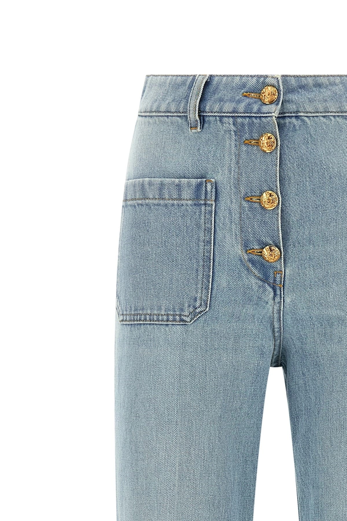 Valentino Garavani Valentino Garavani High Waist Straight Leg Jeans