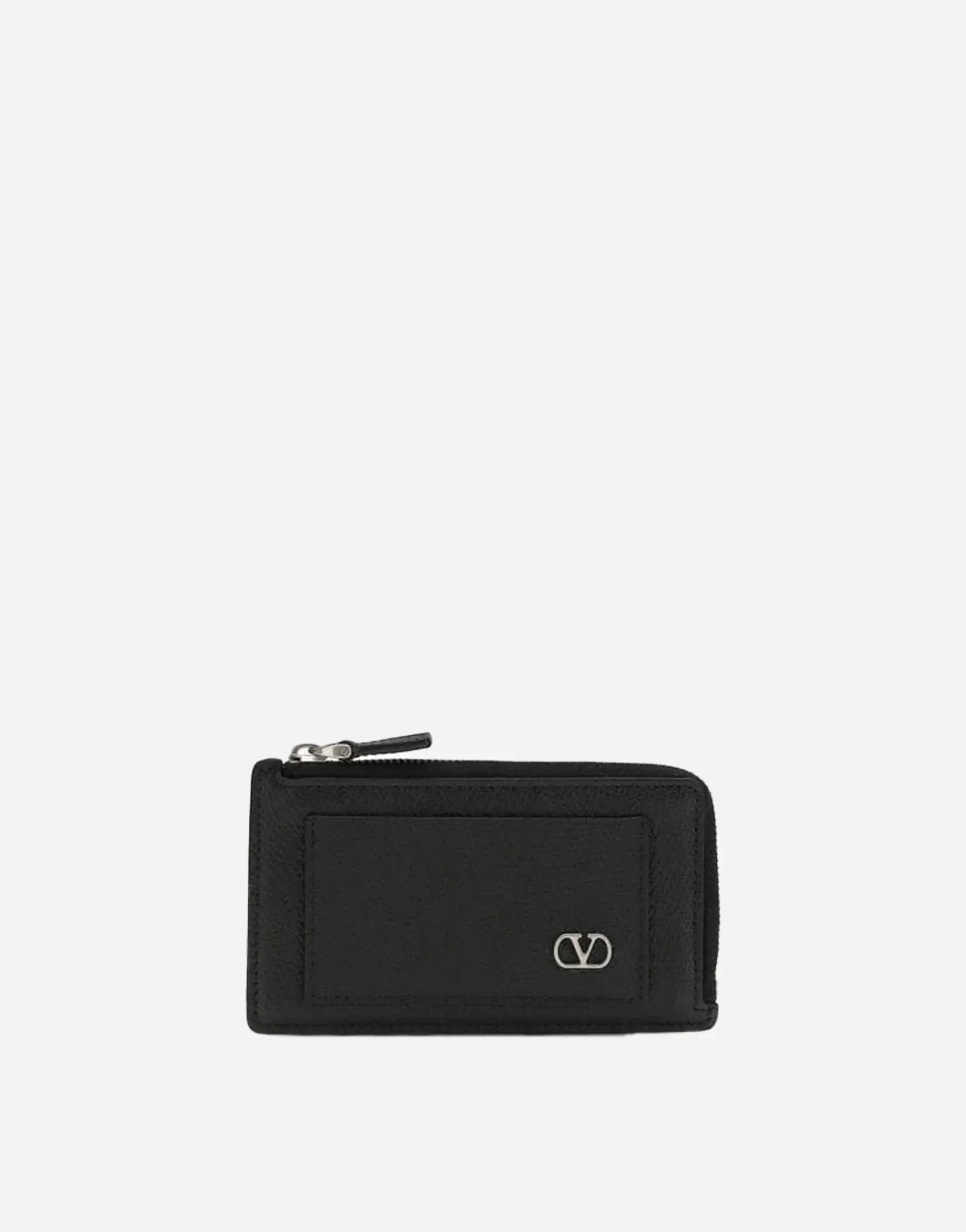 Valentino Garavani Iconic V-Logo Coin Wallet