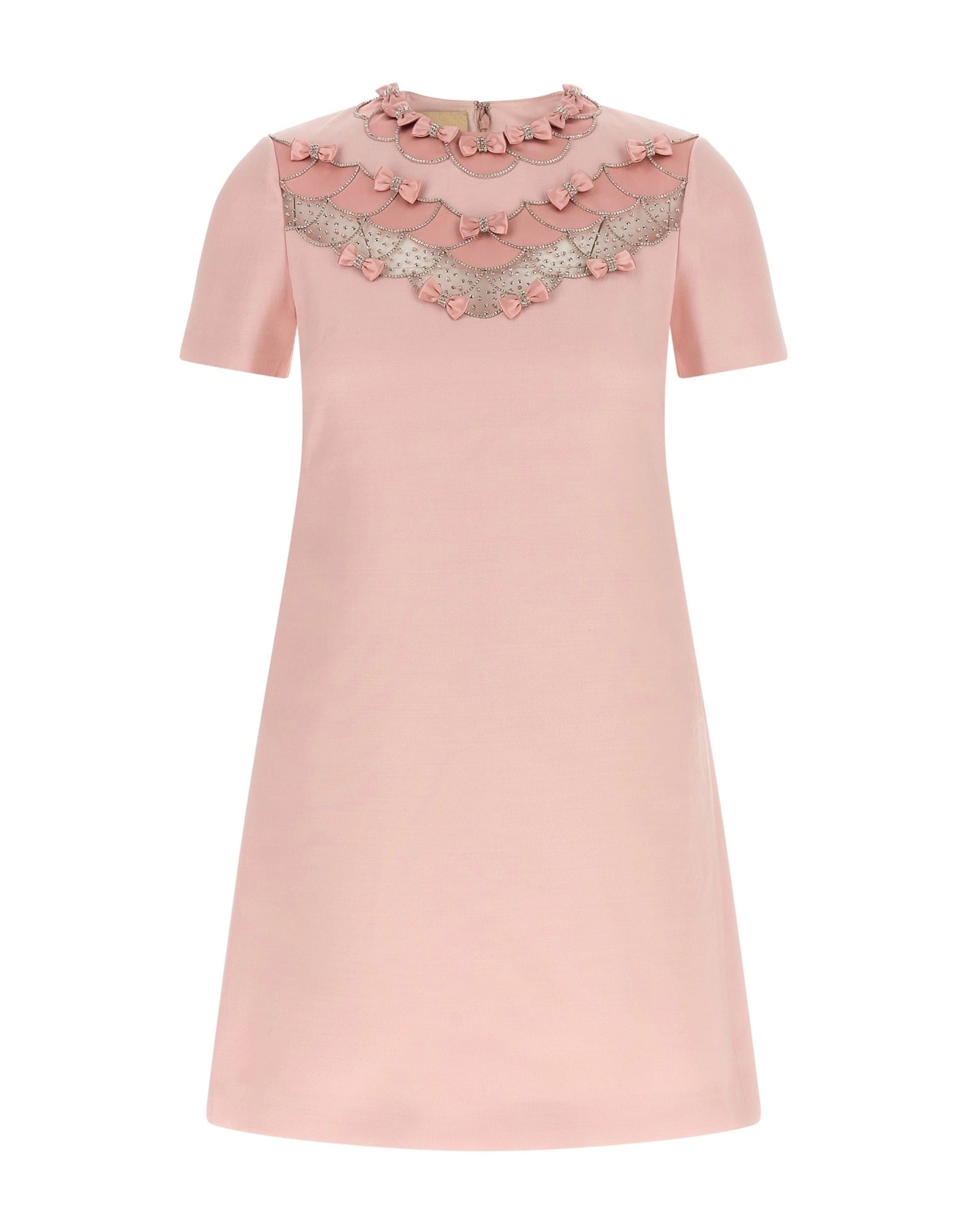 Valentino Garavani Valentino Garavani Jewel Bow Mini Dress