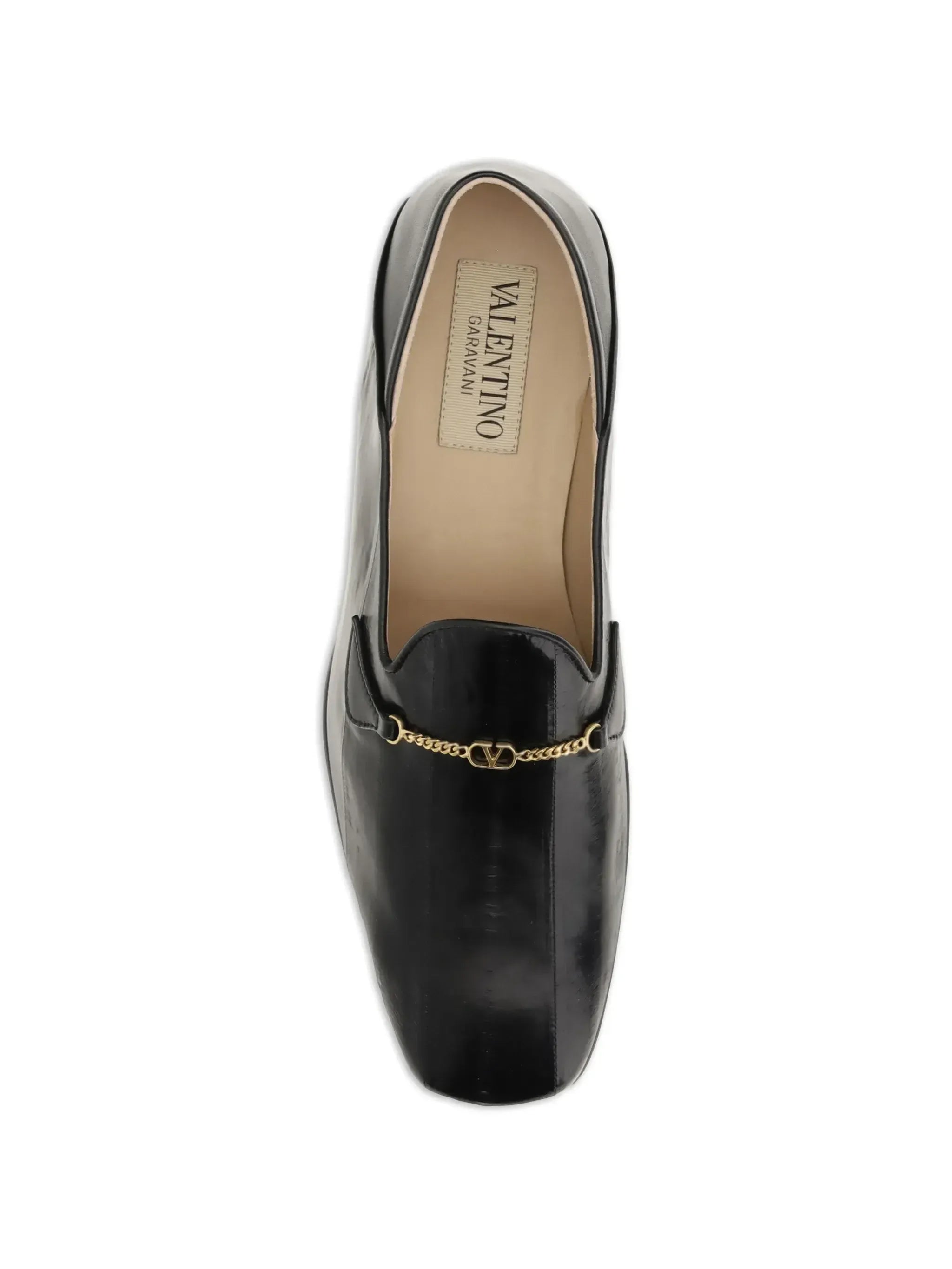 Valentino Garavani Jiggie Chain-Detail Loafers