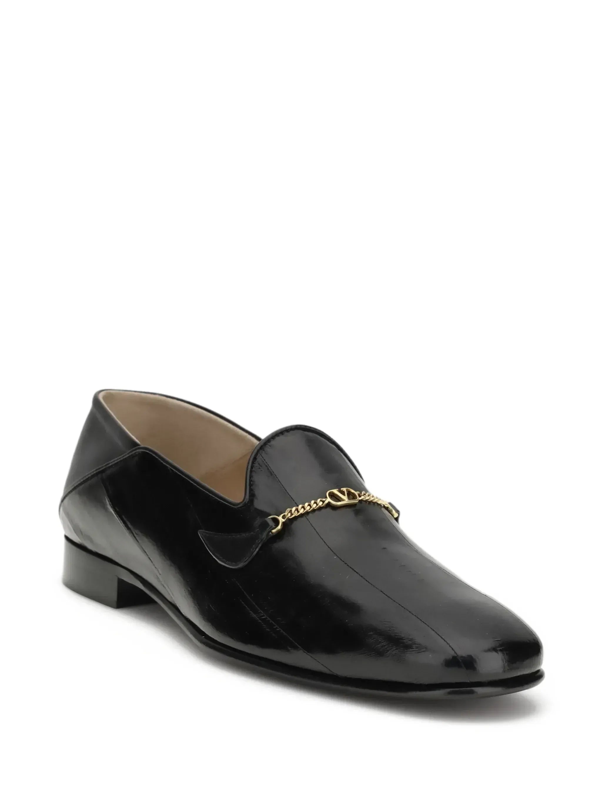 Valentino Garavani Jiggie Chain-Detail Loafers