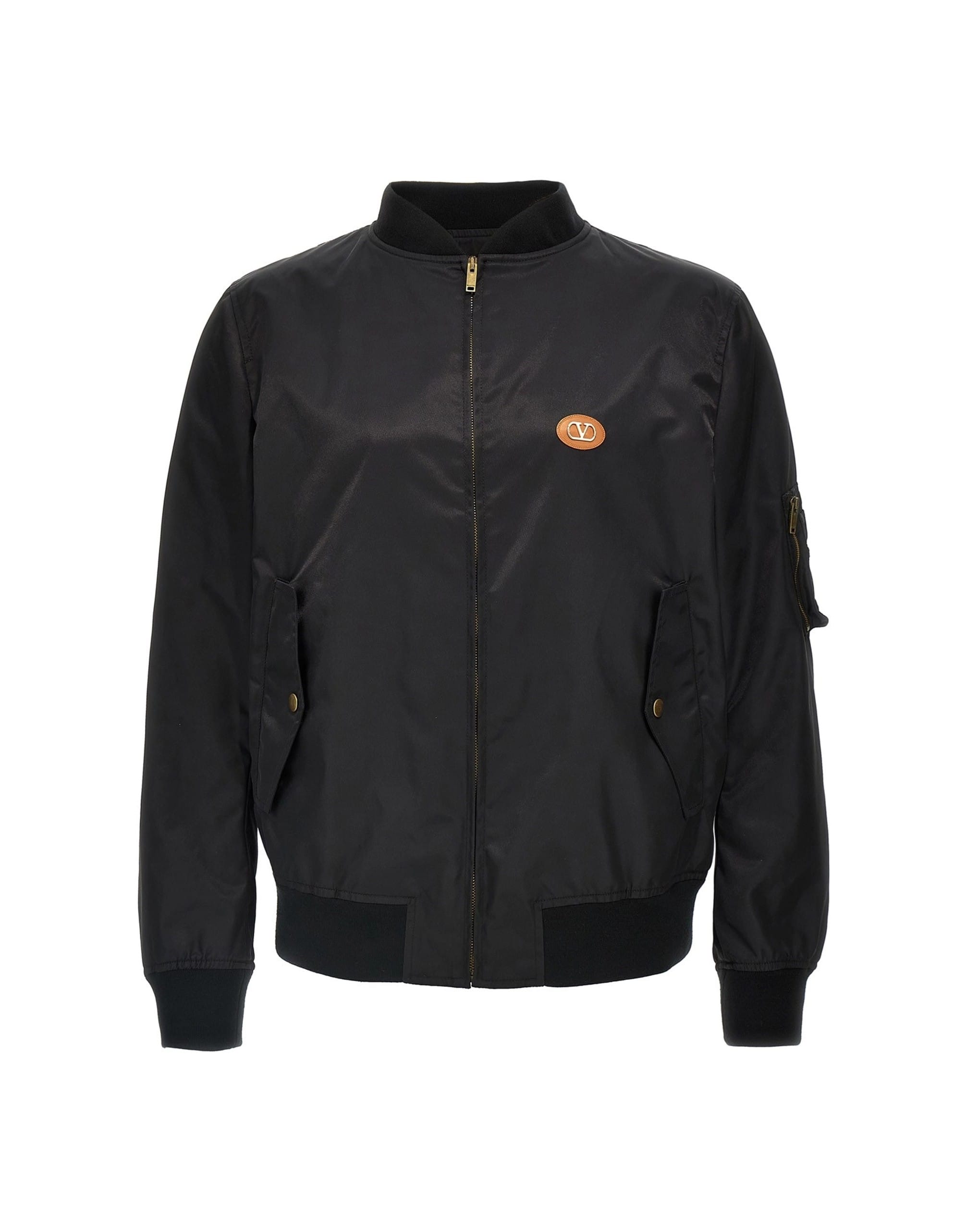 Valentino Garavani Valentino Garavani Logo Bomber Jacket