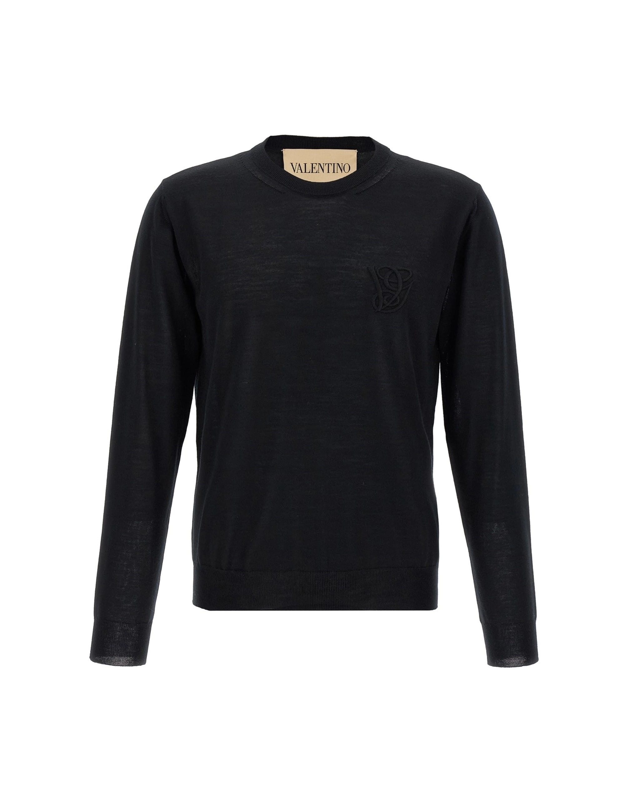 Valentino Garavani Logo Embroidery Sweater