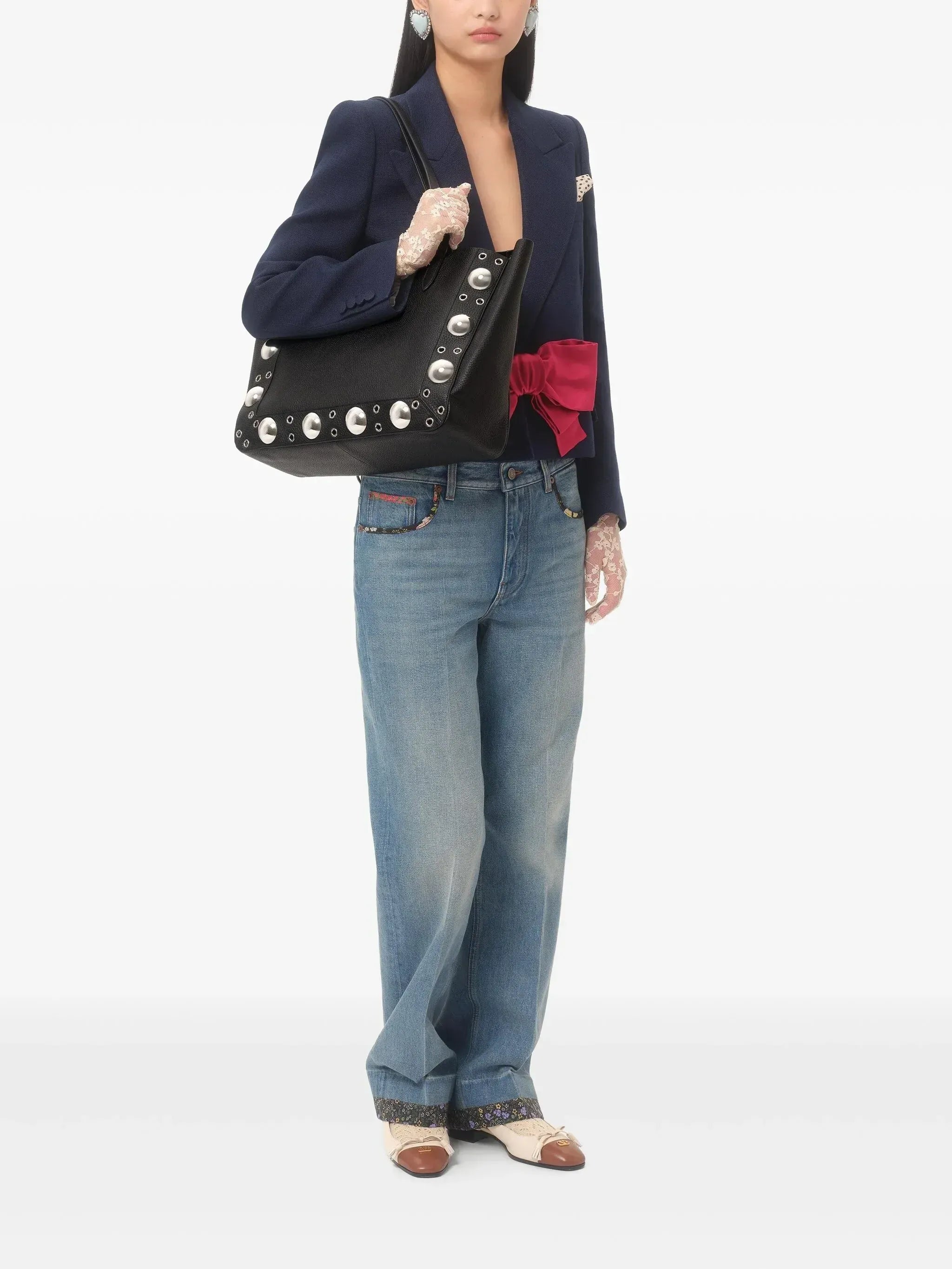 Valentino Garavani Medium Nellcôte Tote Bag