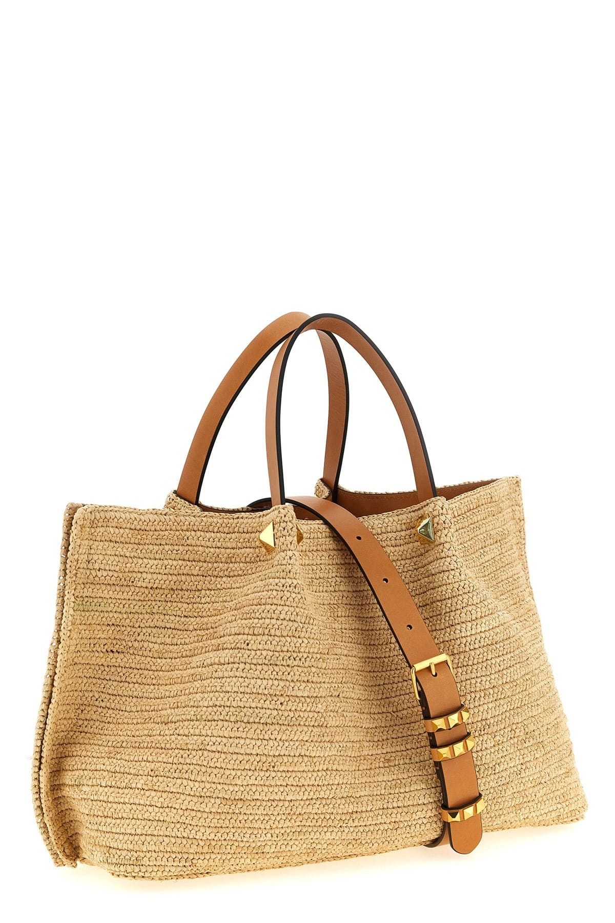 Valentino Garavani Valentino Garavani Medium Raffia Tote Bag