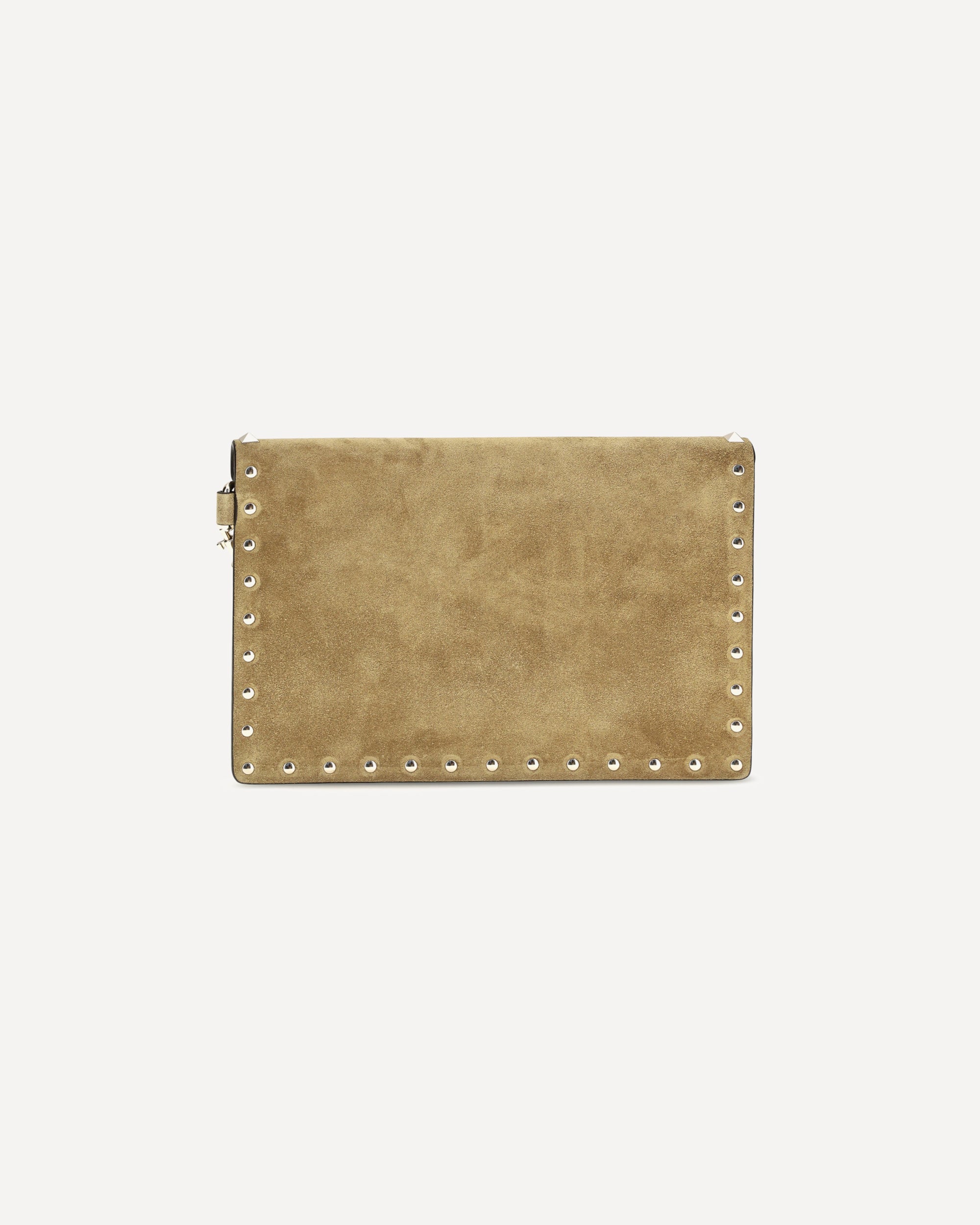 Valentino Garavani Mittlere Rockstud-Clutch aus Veloursleder - alternate view