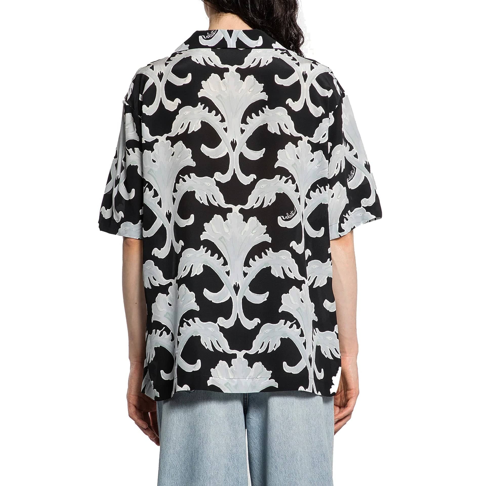Valentino Garavani Metamorphos Wall Print Bowling Shirt | Sendegaro BR