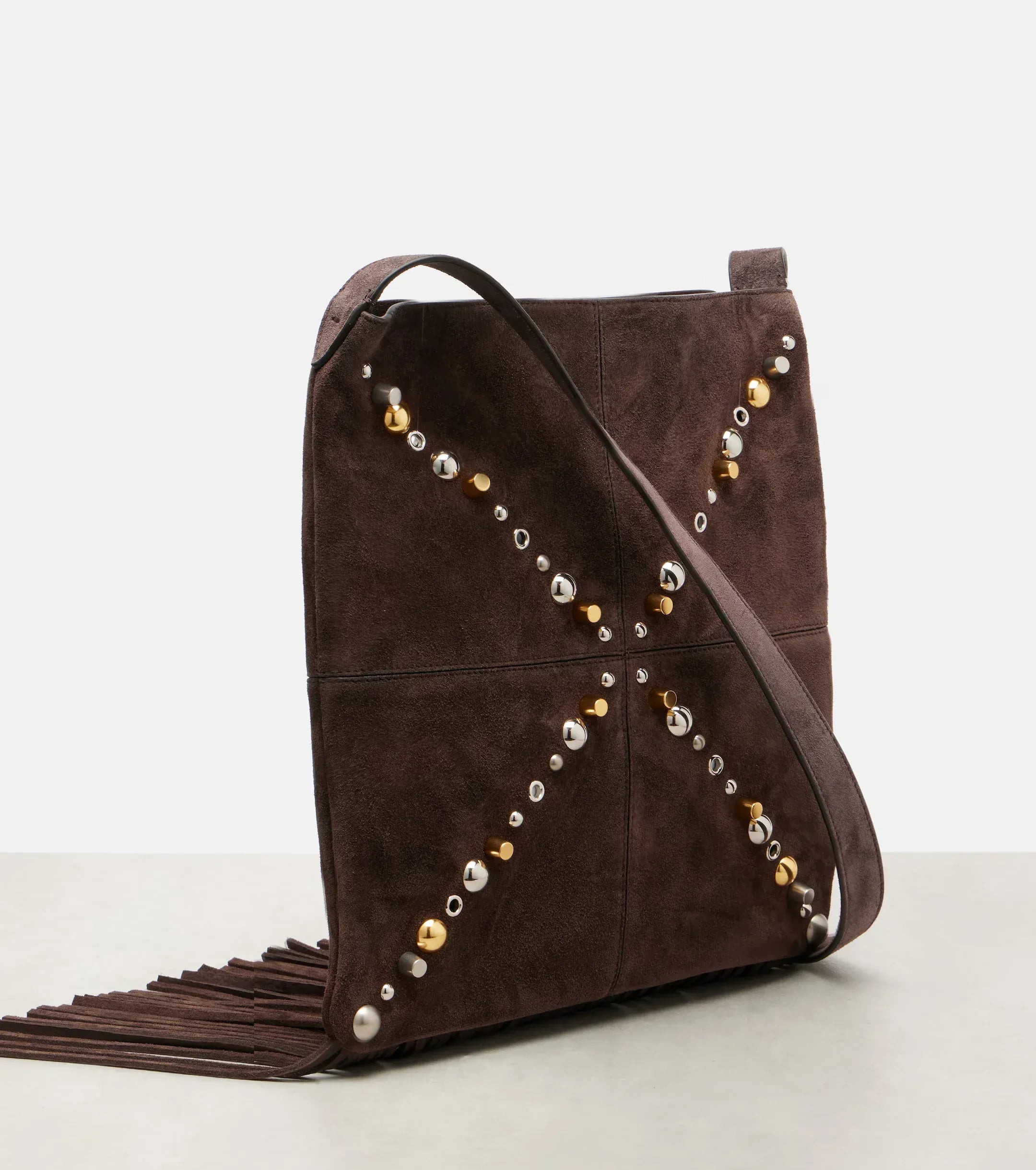 Valentino Garavani Nellcôte Embellished Shoulder Bag