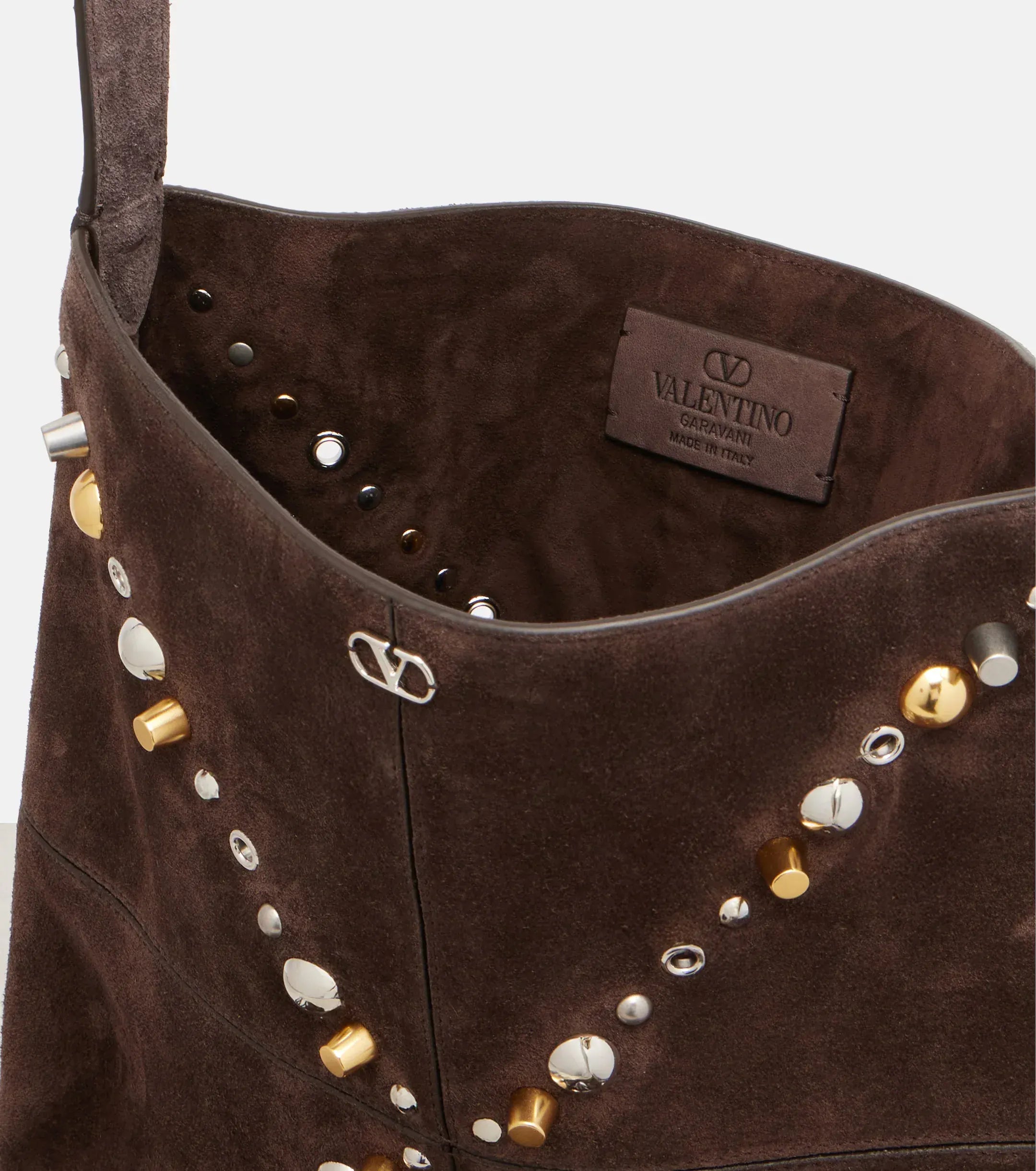 Valentino Garavani Nellcôte Embellished Shoulder Bag