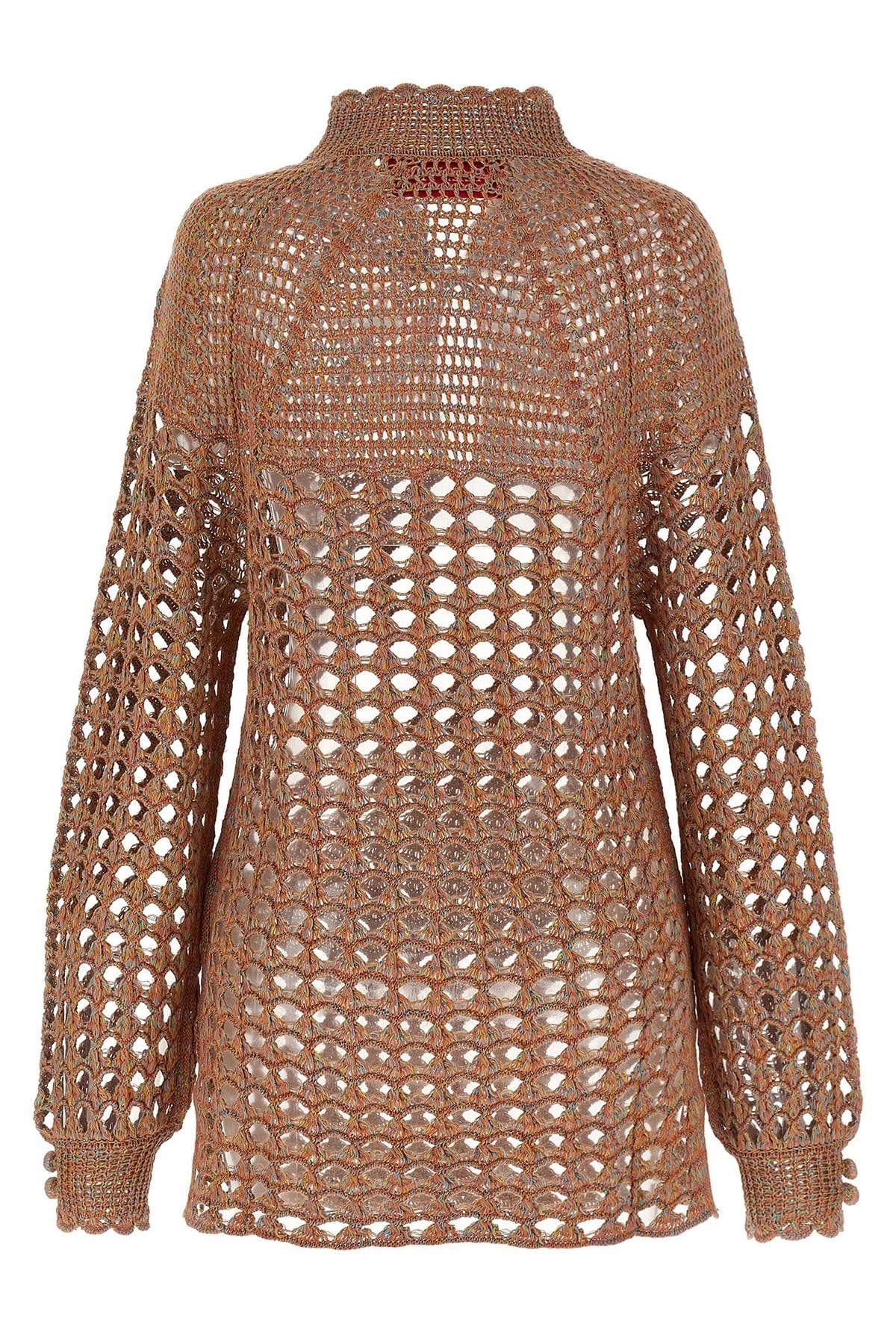 Valentino Garavani Valentino Garavani Openwork Linen Blend Sweater
