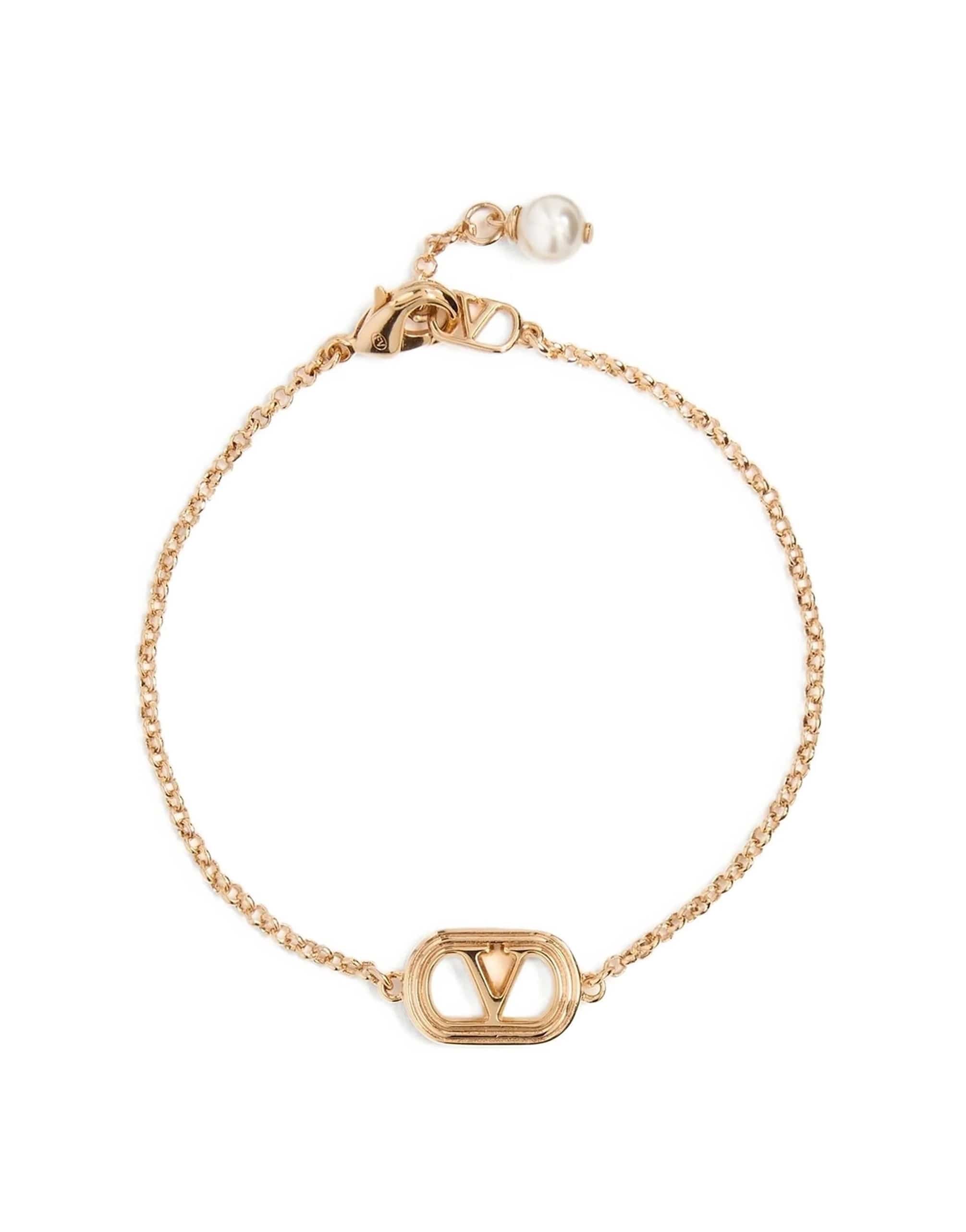 Valentino Garavani Valentino Garavani Ovalette Vlogo Signature Bracelet