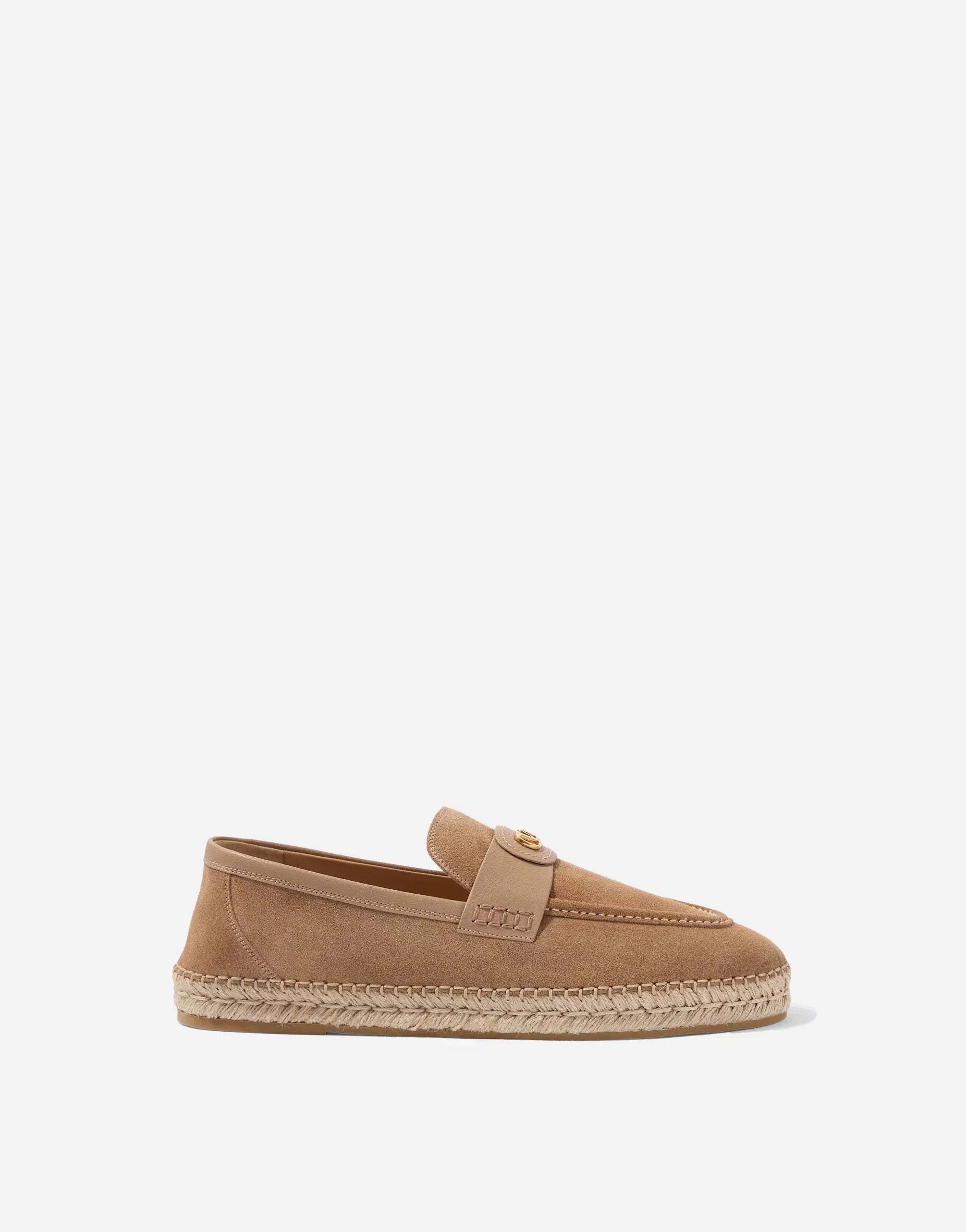 Valentino Garavani Palm Avenue VLogo Suede Espadrilles
