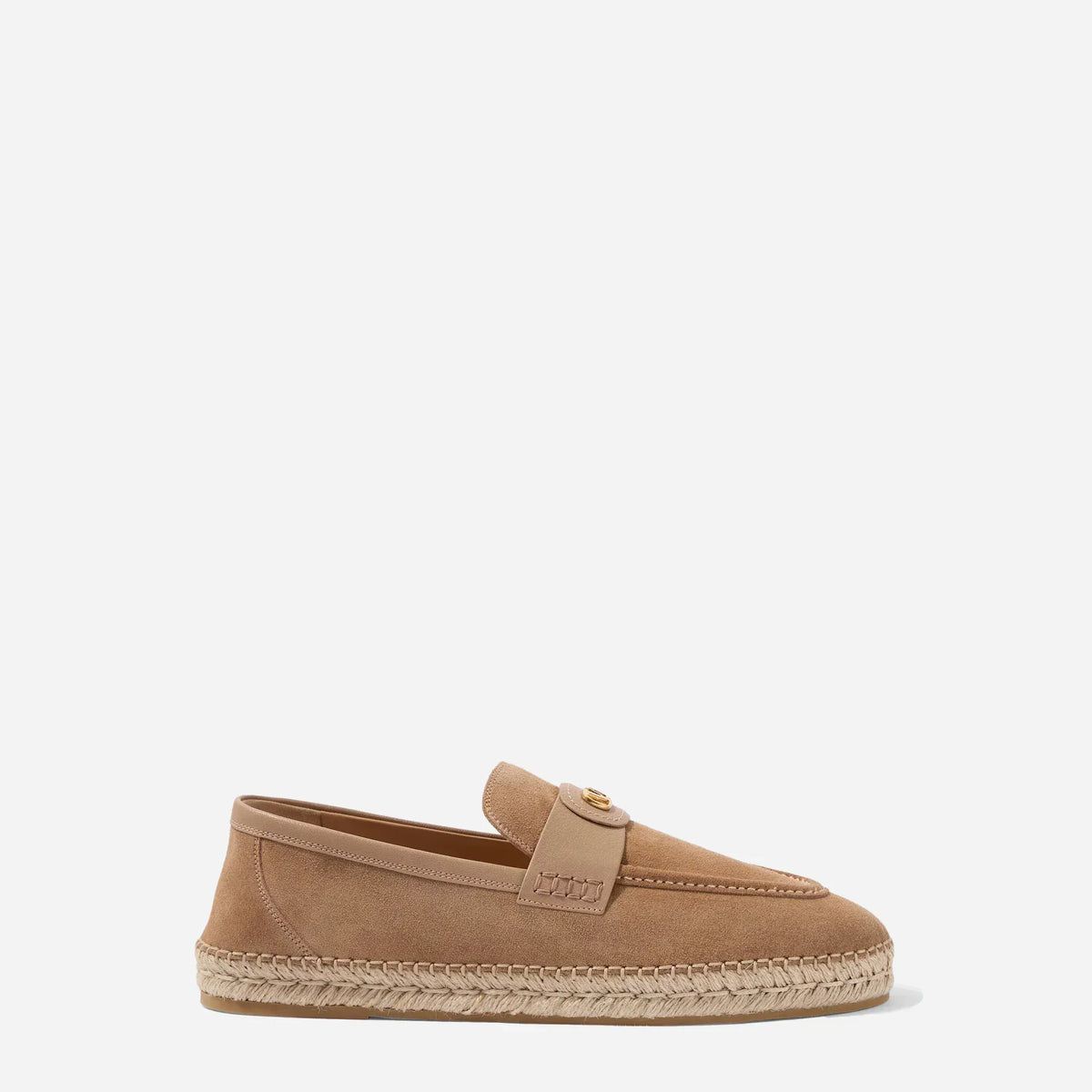 Valentino Garavani Palm Avenue VLogo Suede Espadrilles | Sendegaro NL