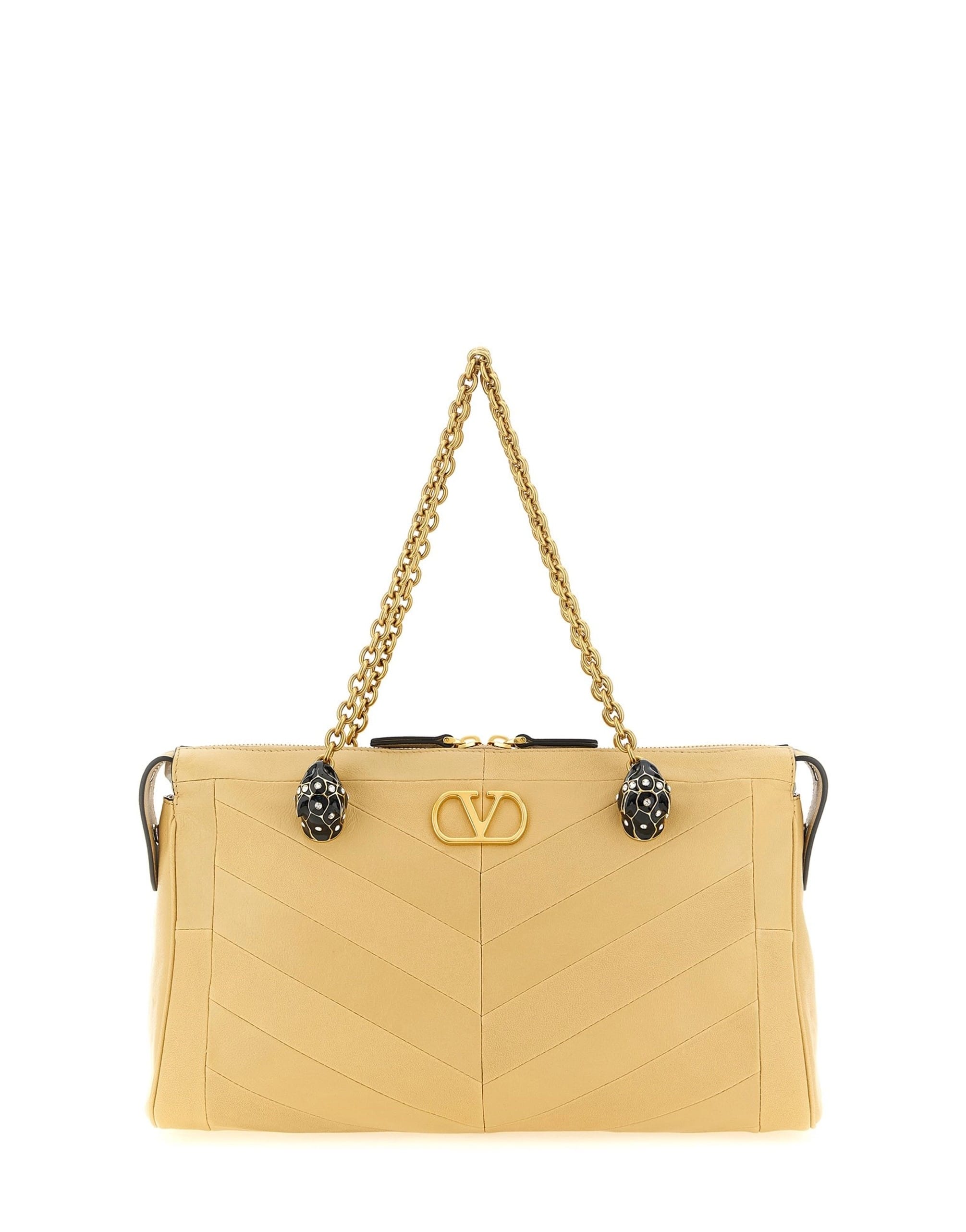 Valentino Garavani Panthea Patchwork Shoulder Bag | Sendegaro IT