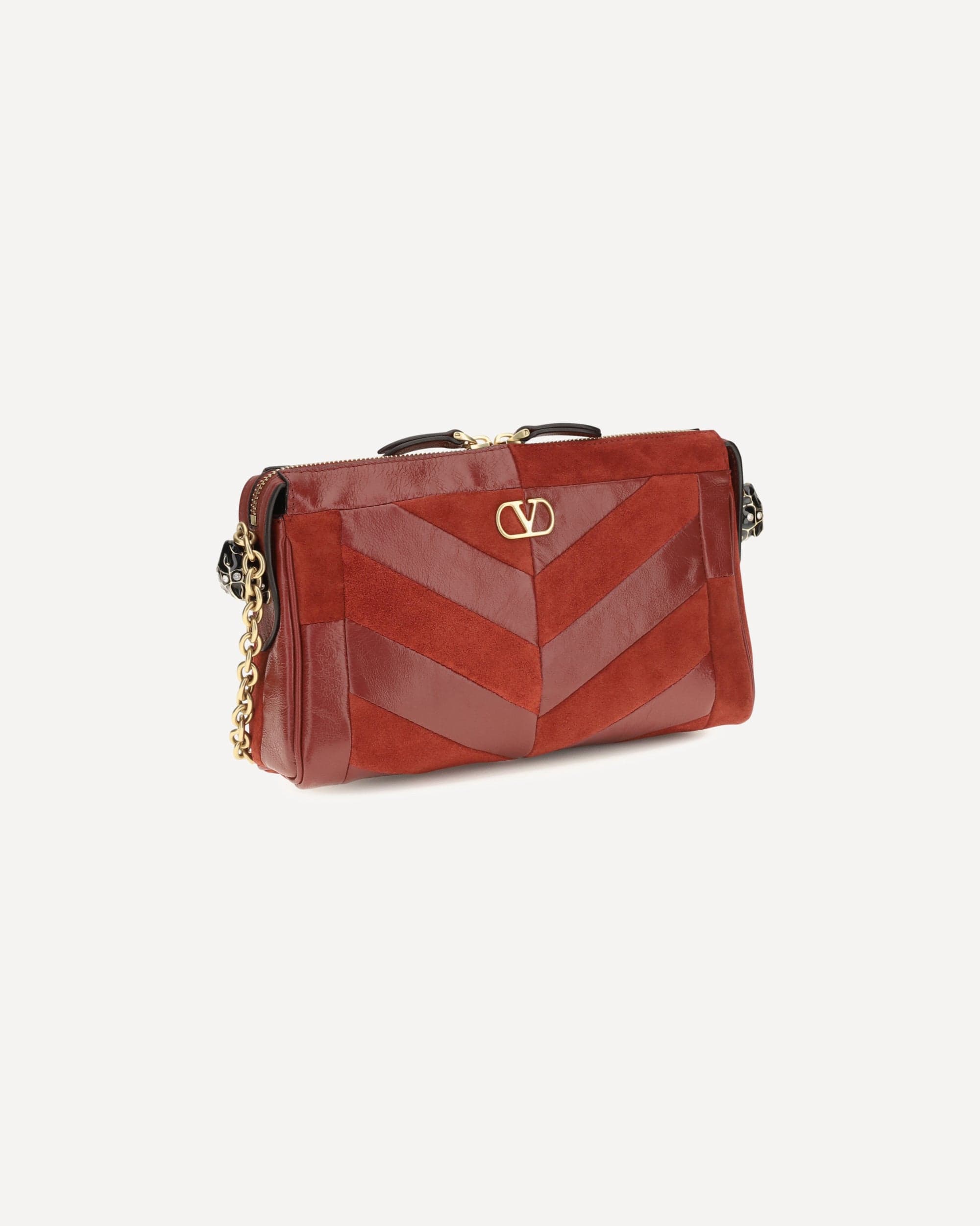 Valentino Garavani Sac porté épaule Panthea à motif chevron - alternate view