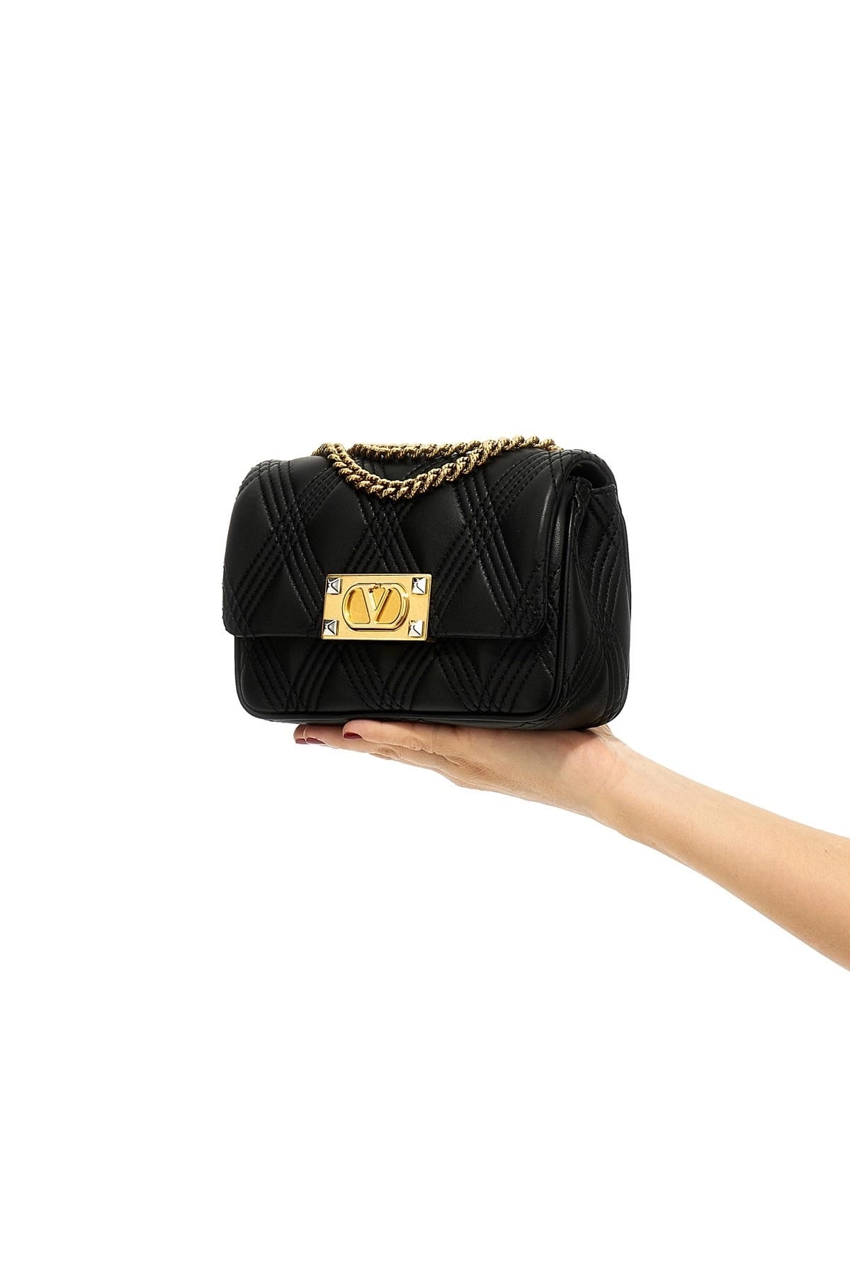 バッグ VALENTINO GARAVANI shoulder bag leather Valentino Garavani Quiltie 67 Shoulder Bag | Sendegaro IT