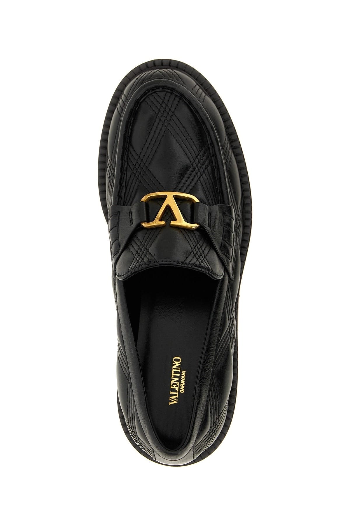Valentino Garavani Valentino Garavani Quiltie Leather Loafers