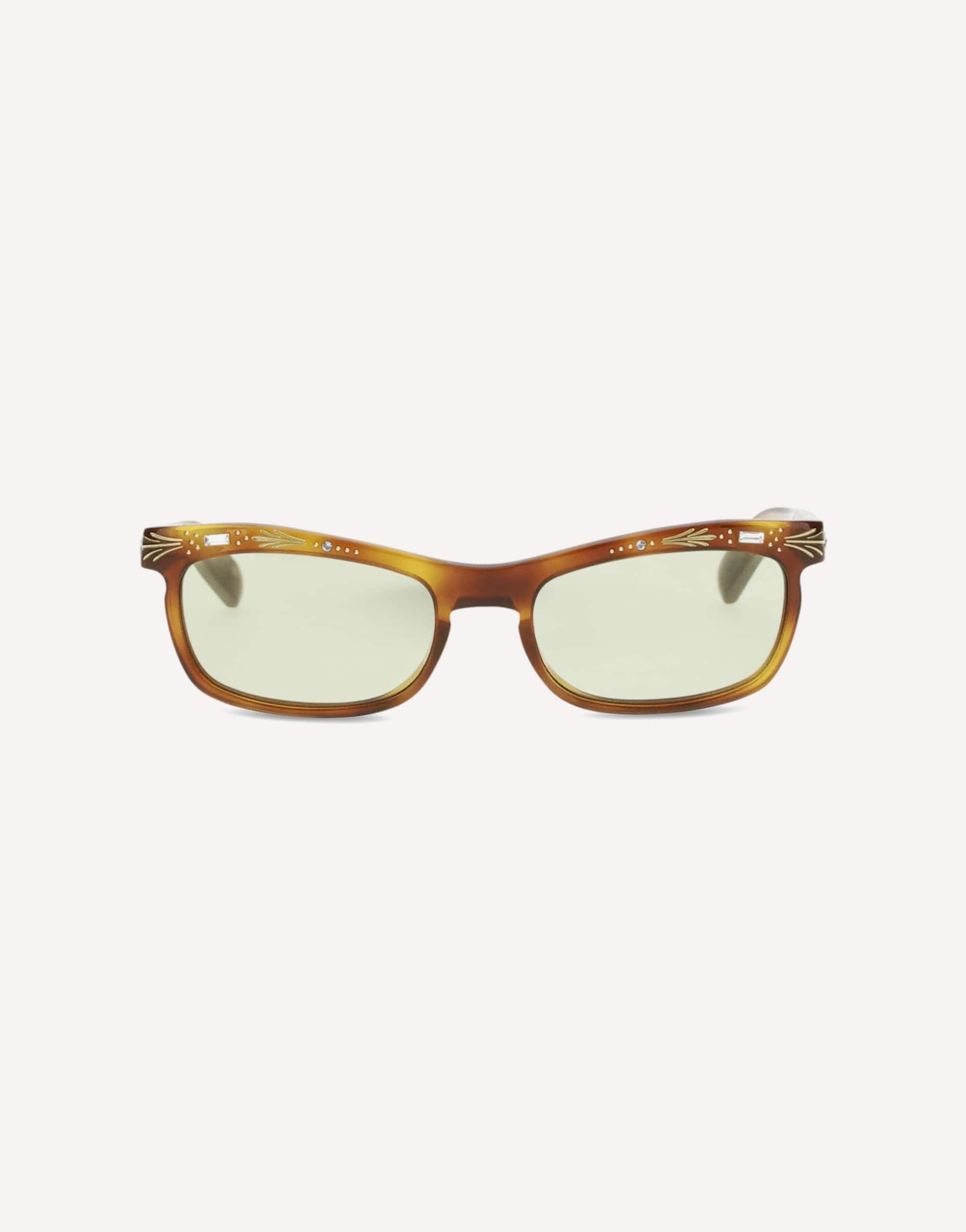Valentino Garavani Rectangular Acetate Sunglasses