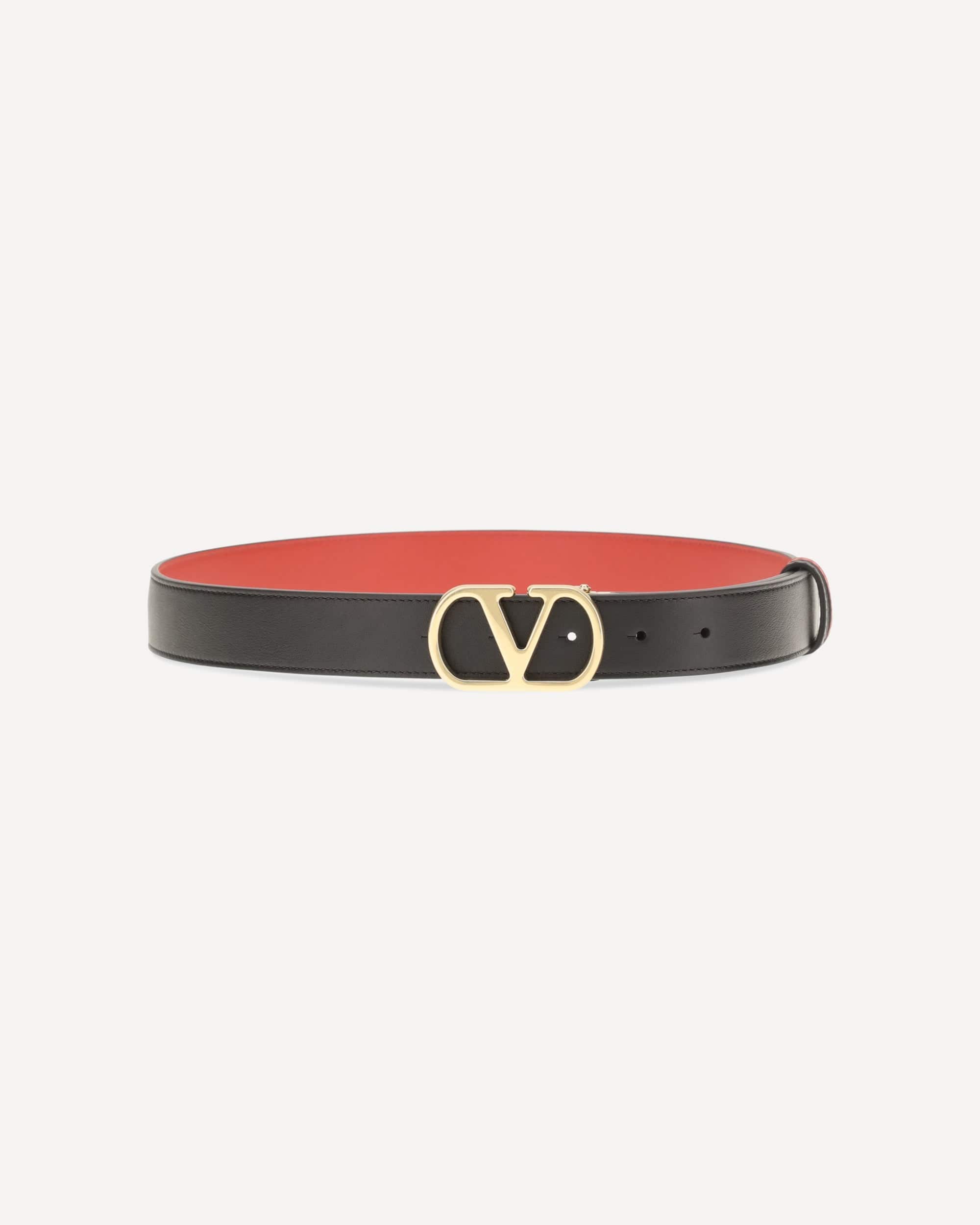 Valentino Garavani Valentino Garavani Reversible Vlogo Signature Belt