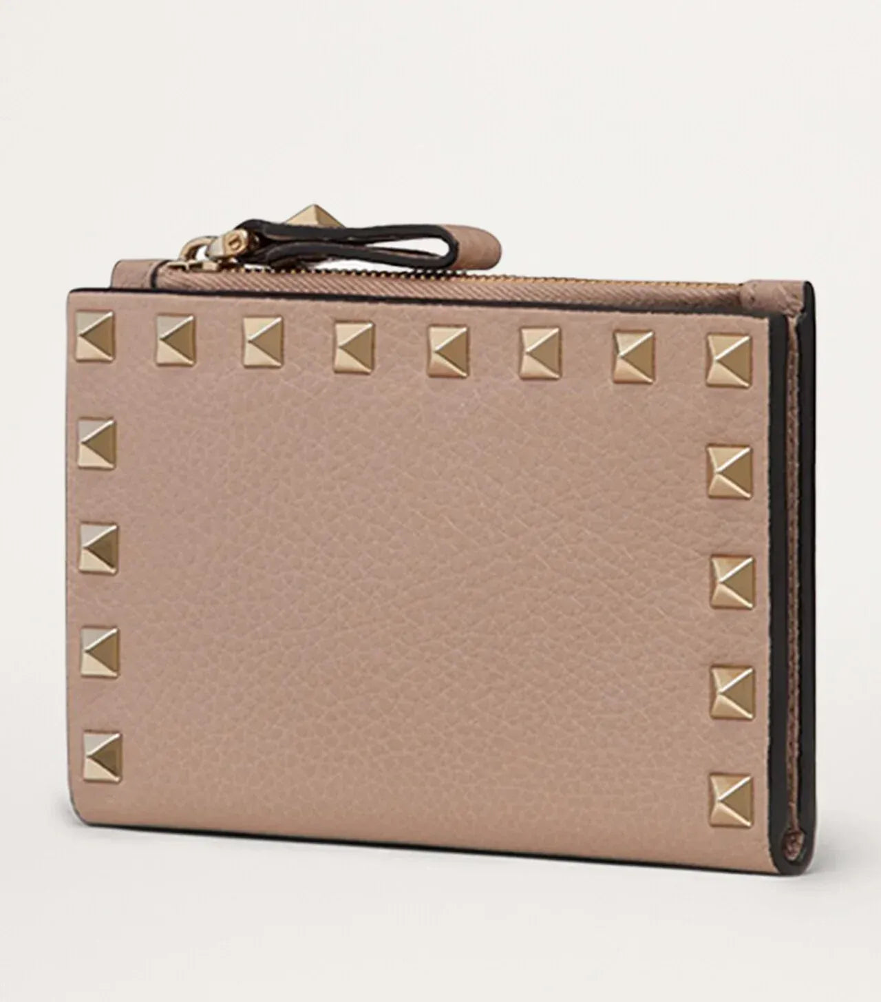 Valentino Garavani Rockstud Coin and Card Wallet