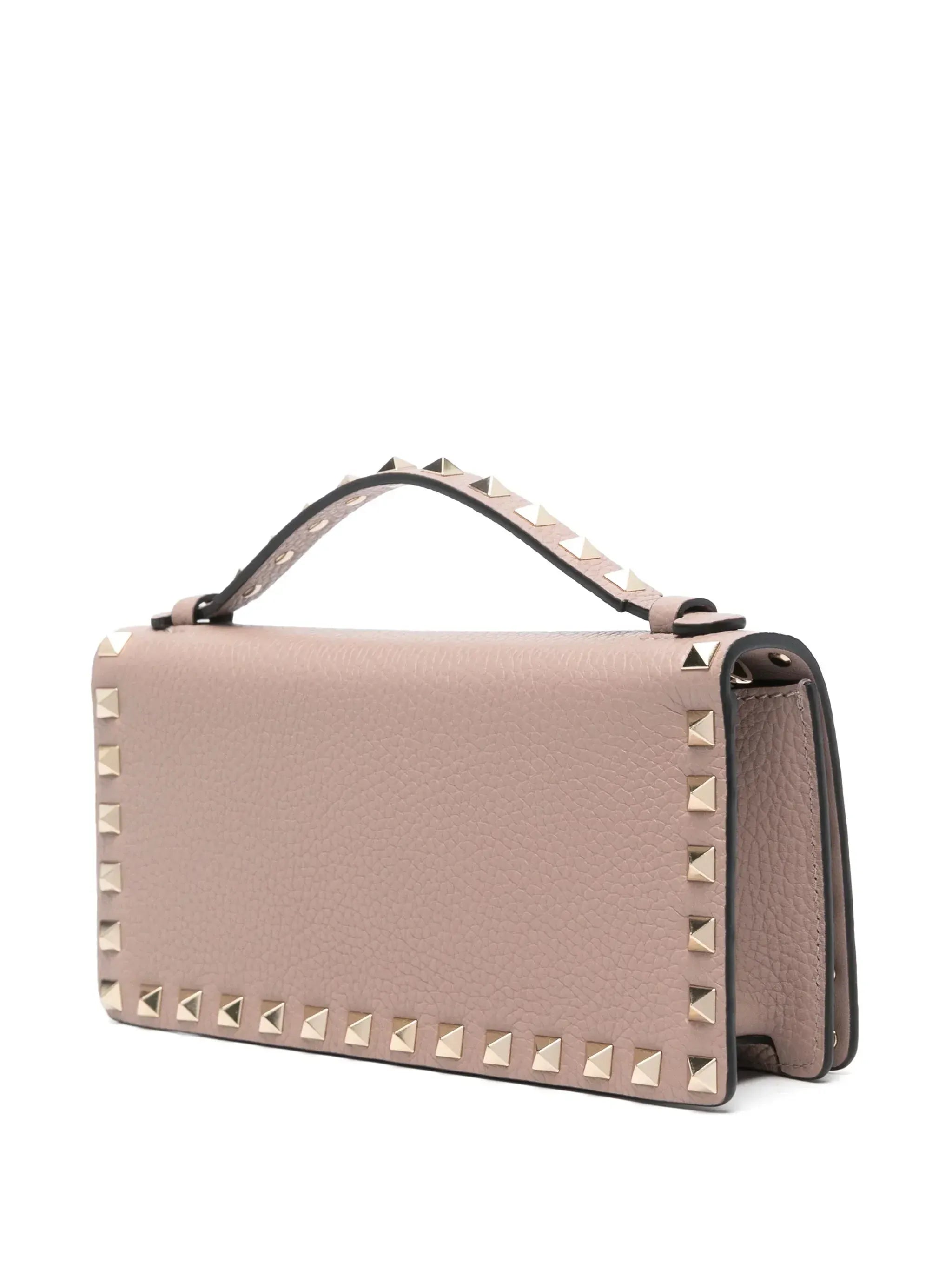 Valentino Garavani Rockstud-Embellished Clutch Bag