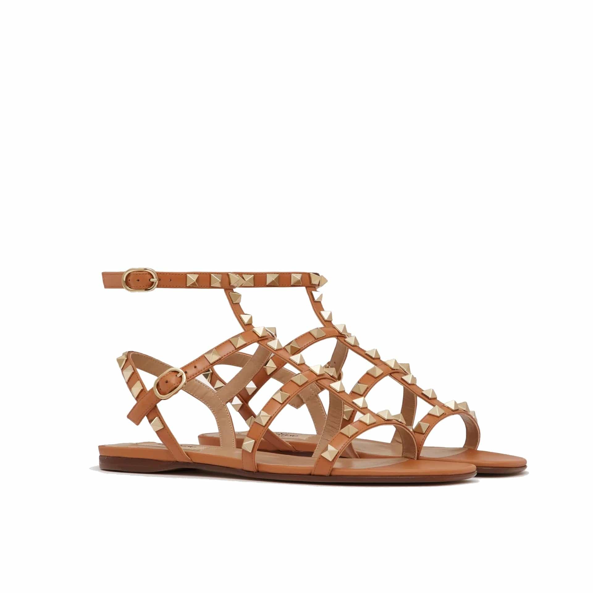 Rockstud Platte Sandalen - alternate view