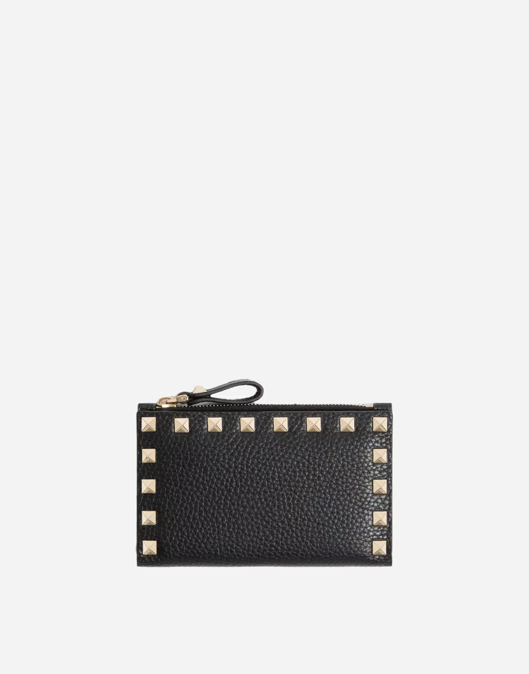 Valentino Garavani Rockstud Grainy Iconic Cardholder
