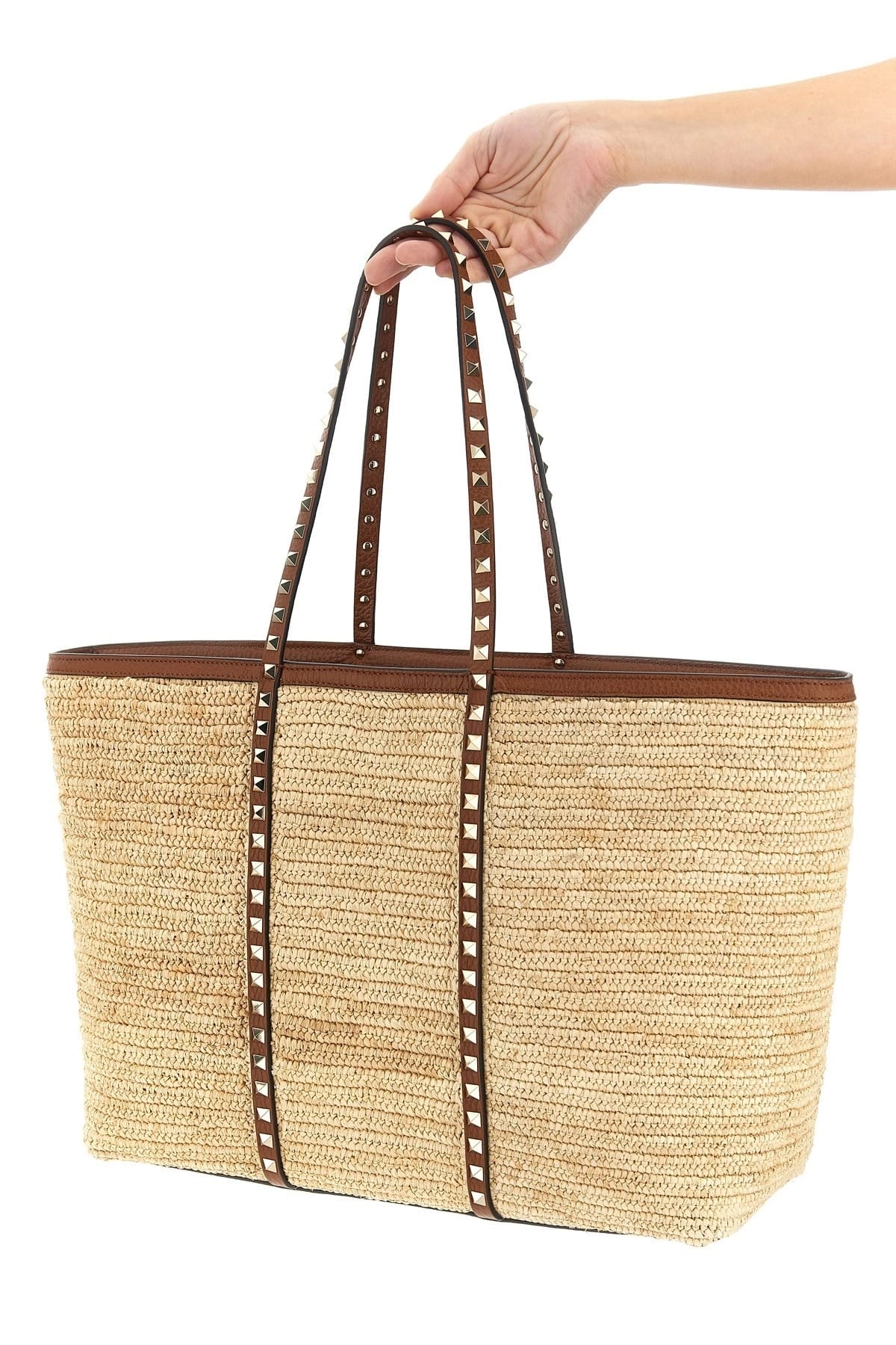 Valentino Garavani Borsa Shopping Grande Rockstud - alternate view