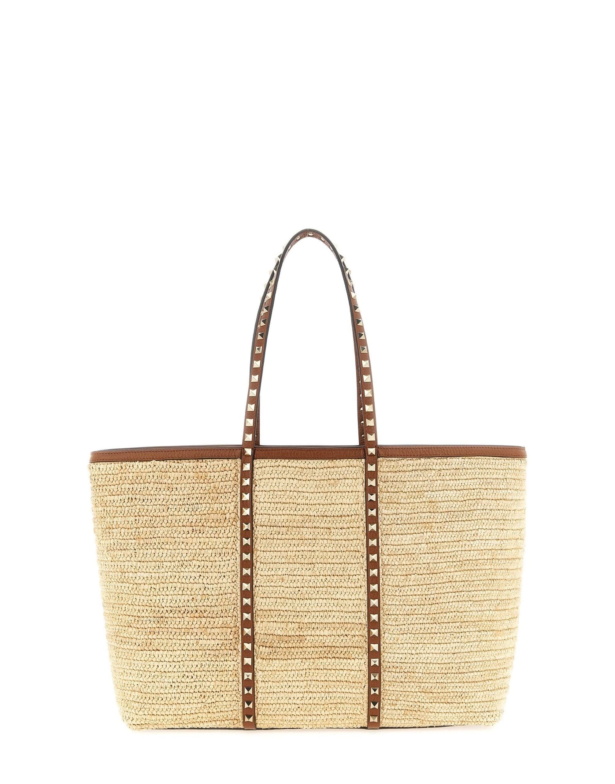 Valentino Garavani ロックスタッズ ラージ ショッピングバッグ
