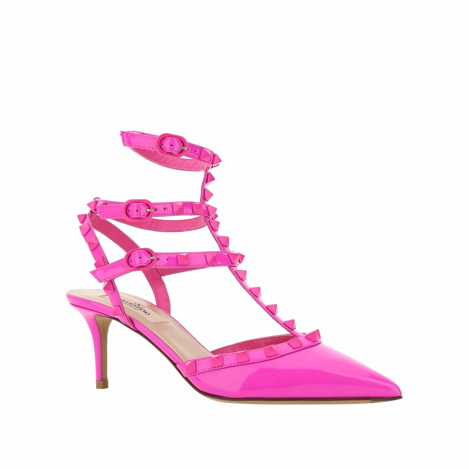 Rockstud leren pumps - alternate view