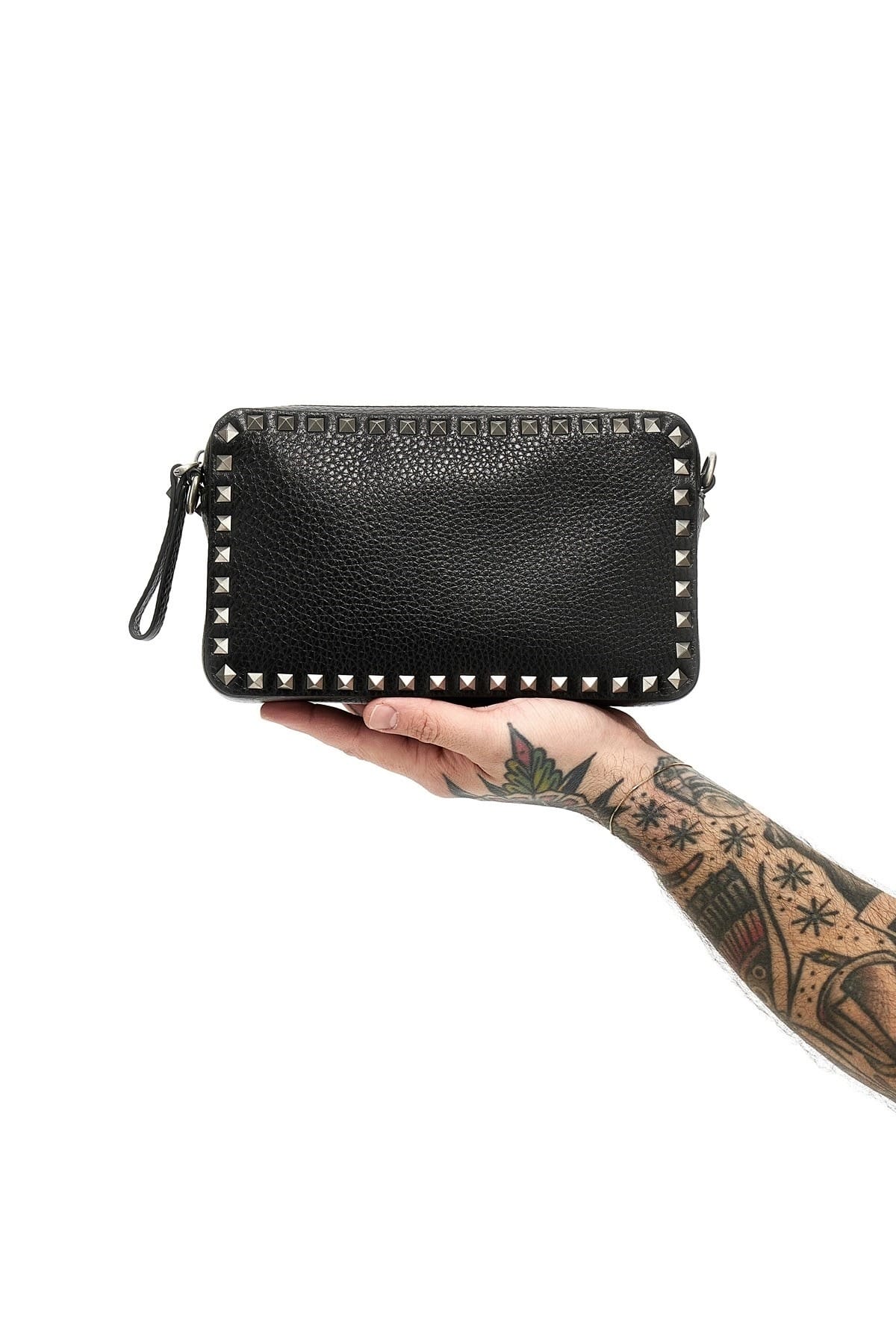 Valentino Garavani Sac porté épaule en cuir Rockstud - alternate view