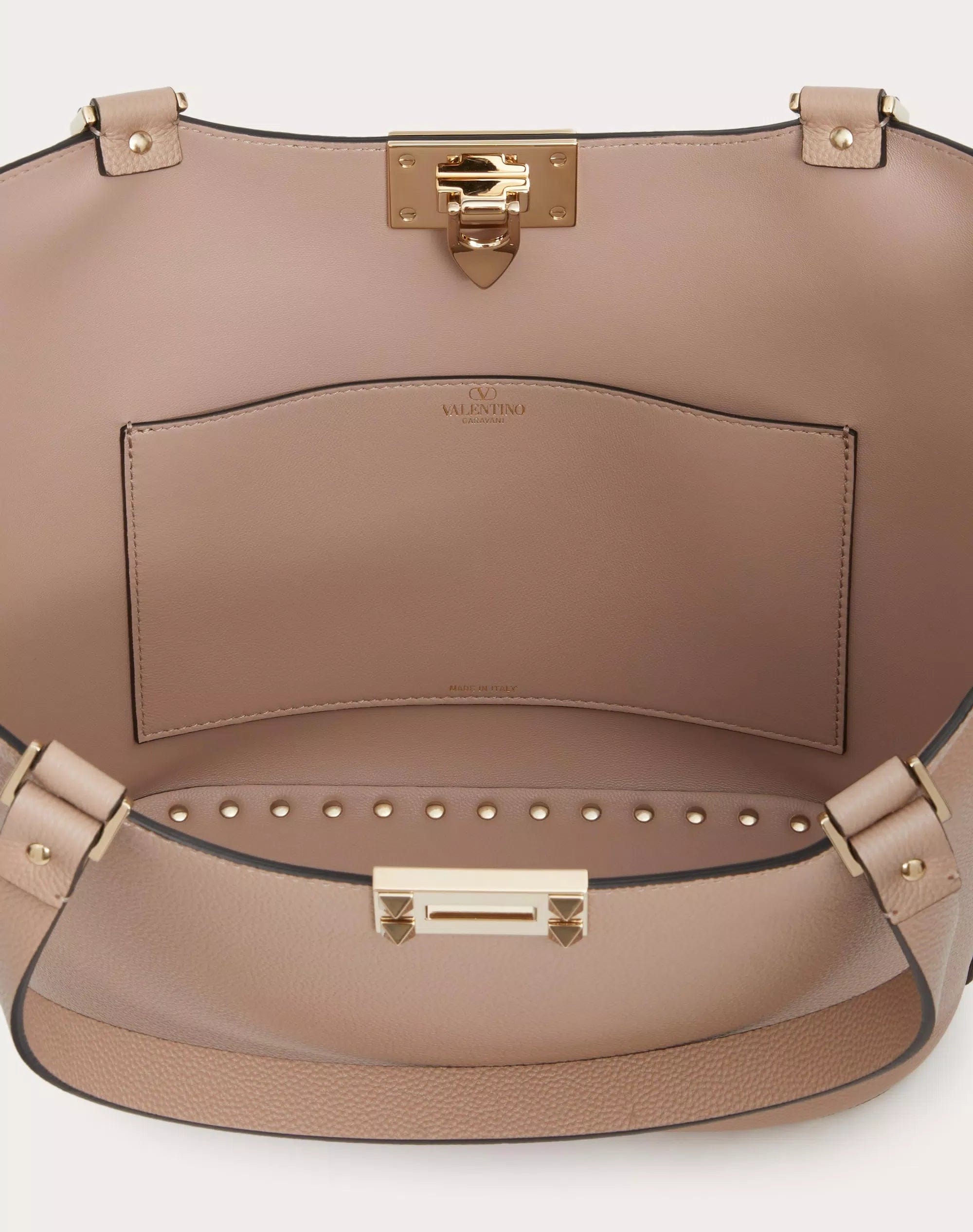 Valentino Garavani Rockstud Leather Shoulder Bag