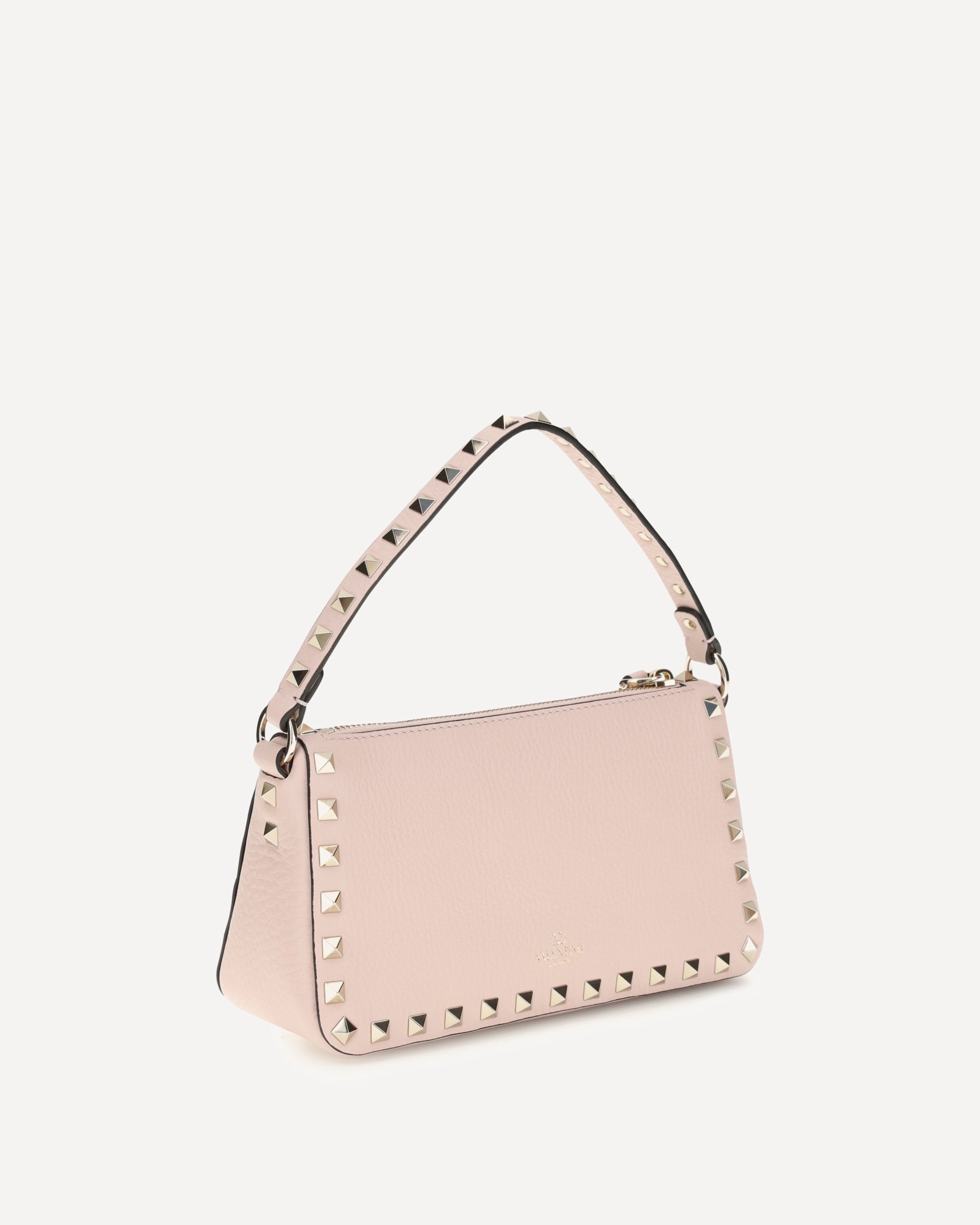 Valentino Garavani Rockstud Leather Shoulder Bag - alternate view