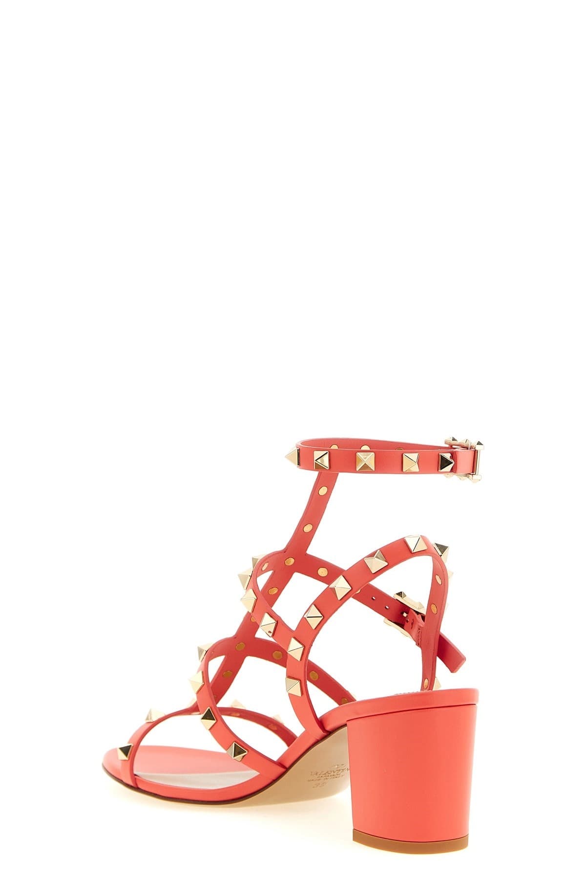 Valentino Garavani Valentino Garavani Rockstud Mid Heel Sandals