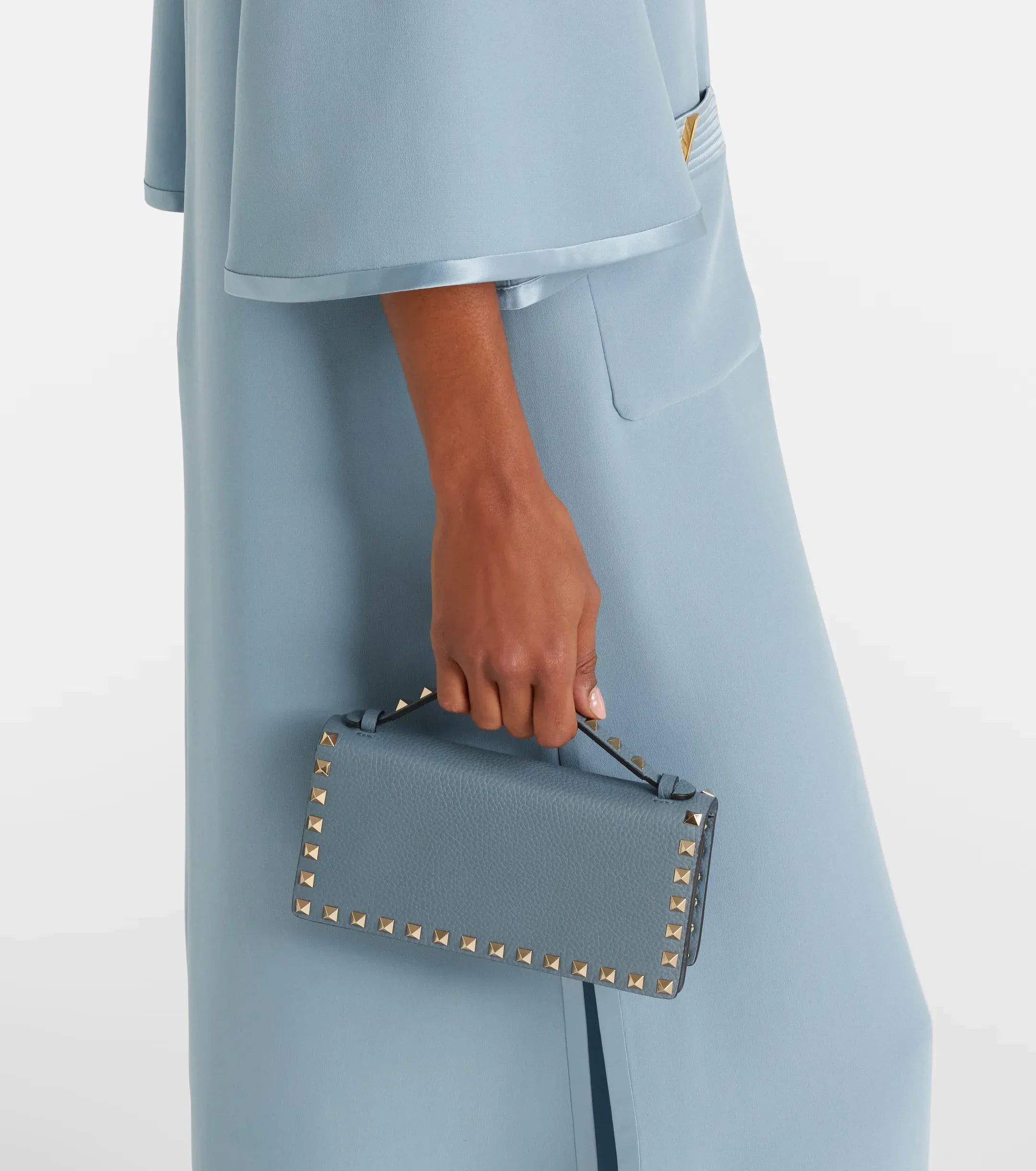 Valentino Garavani Rockstud Mini leather Top-Handle Bag
