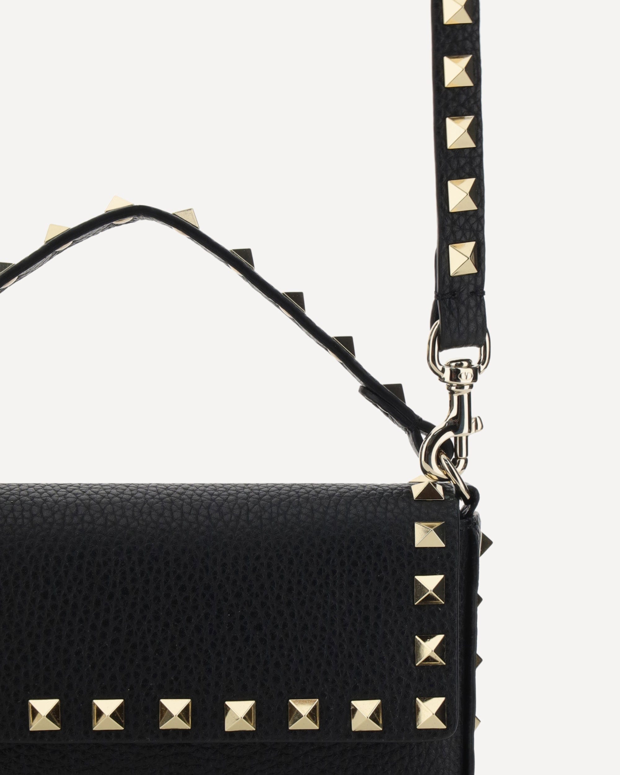 Valentino Garavani Rockstud Mini Pouch Calfskin