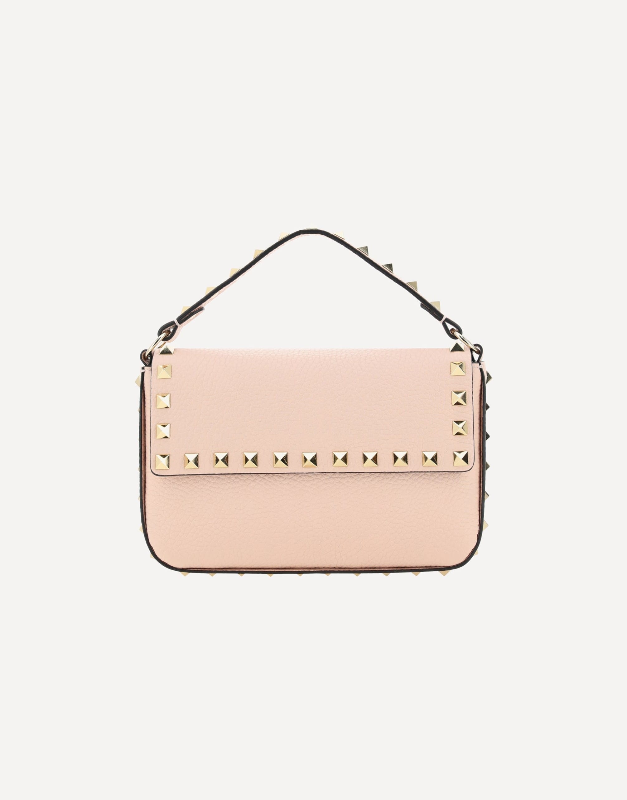 Valentino Garavani Rockstud Mini Pouch Garnet Calfskin