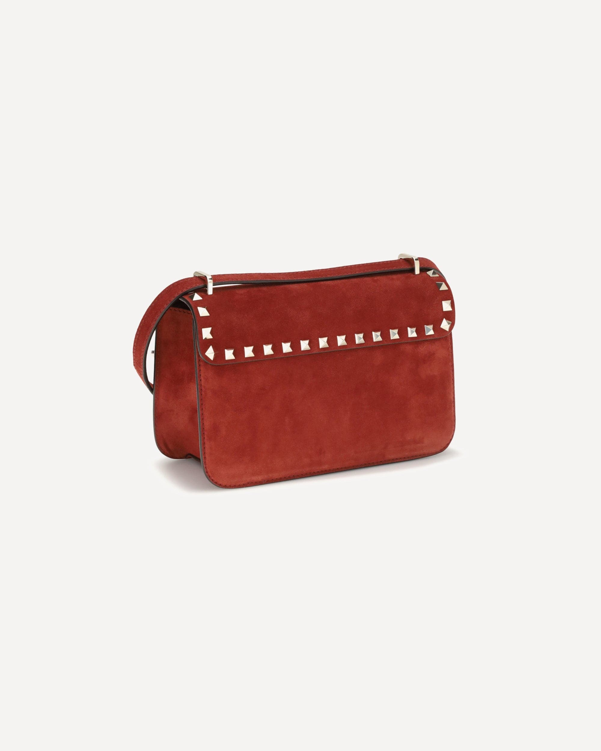 Valentino Garavani Valentino Garavani Rockstud Mini Suede Shoulder Bag