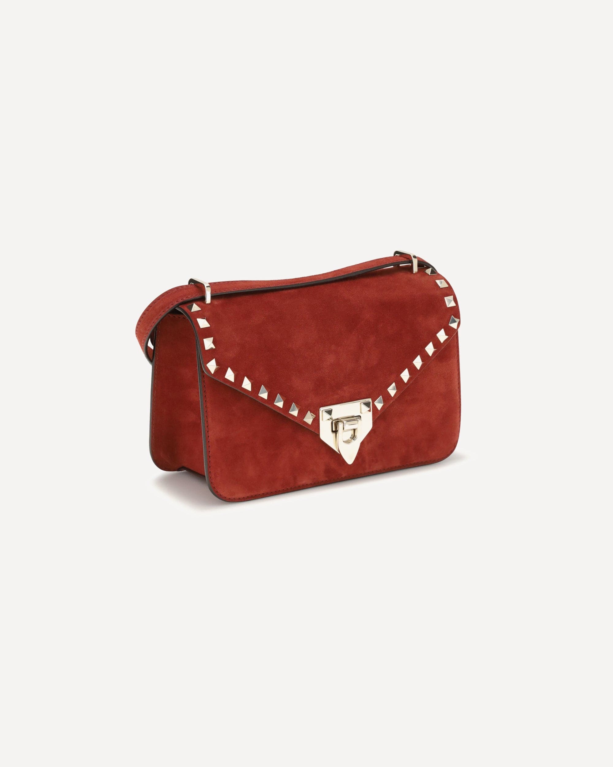 Valentino Garavani Rockstud Mini Suede Shoulder Bag - alternate view