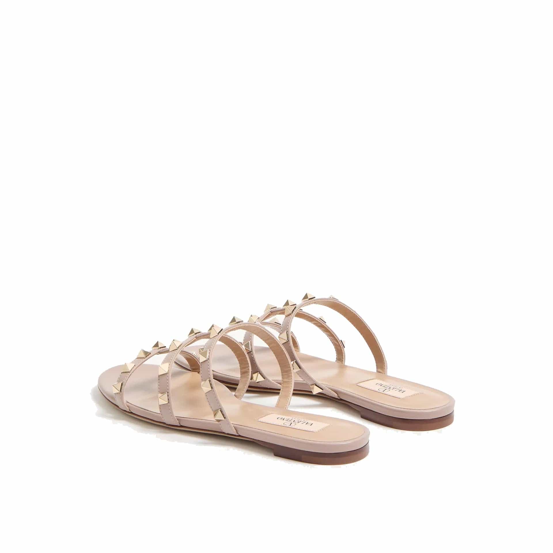 Valentino Garavani Rockstud Slide Sandals