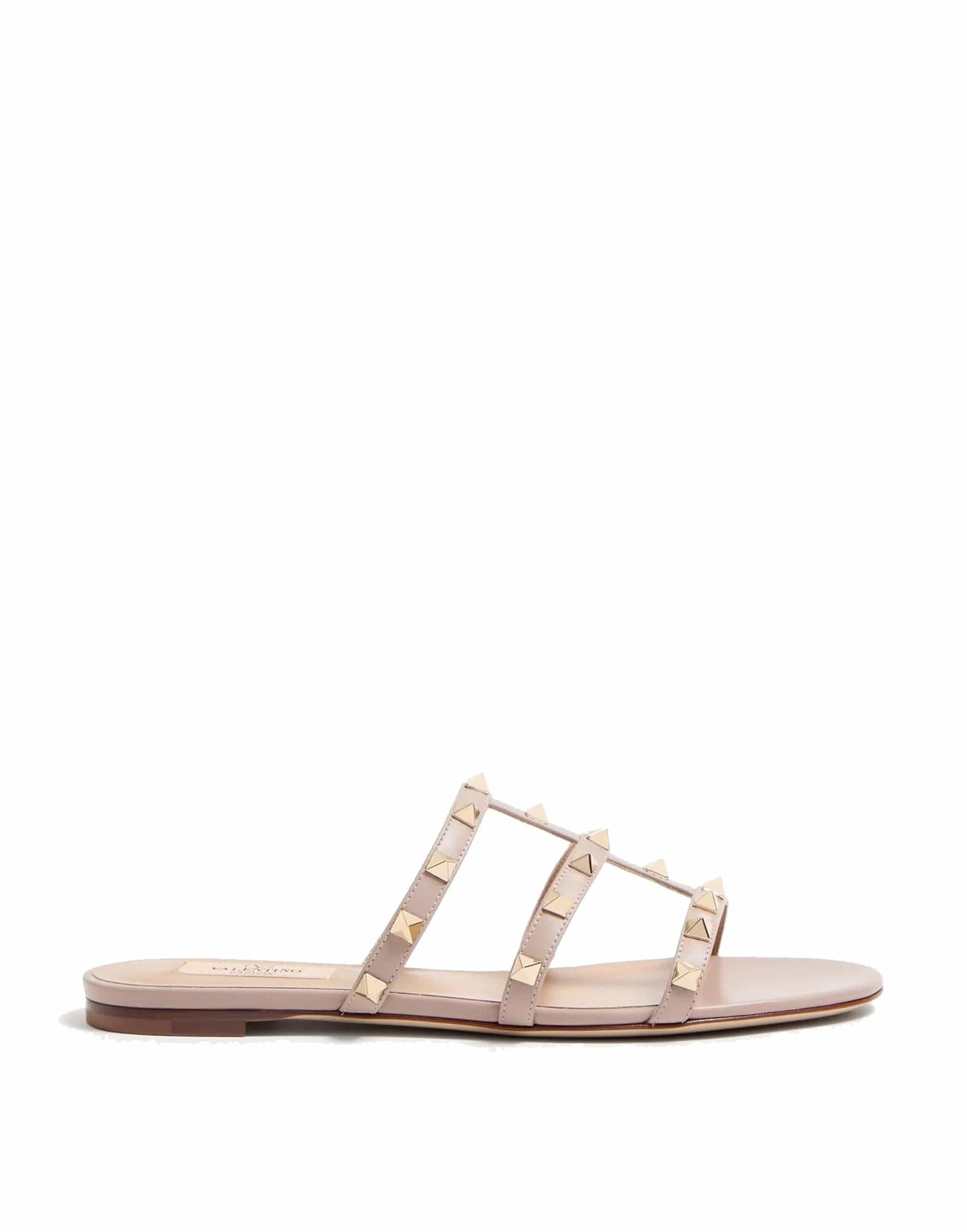 Valentino Garavani Rockstud Slide Sandals