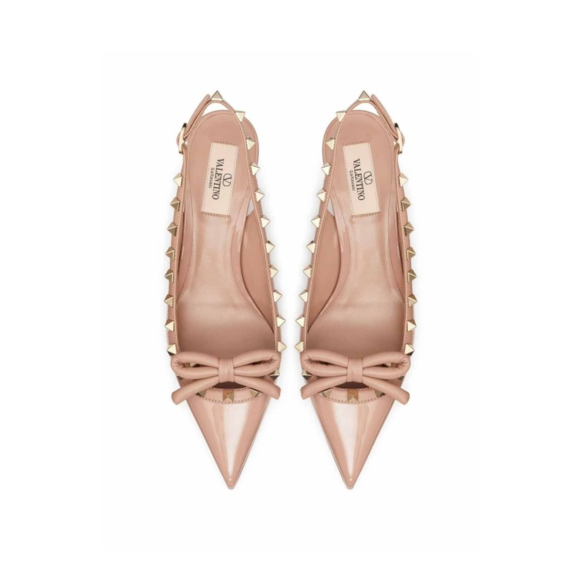 Valentino Garavani Rockstud Slingback Pumps