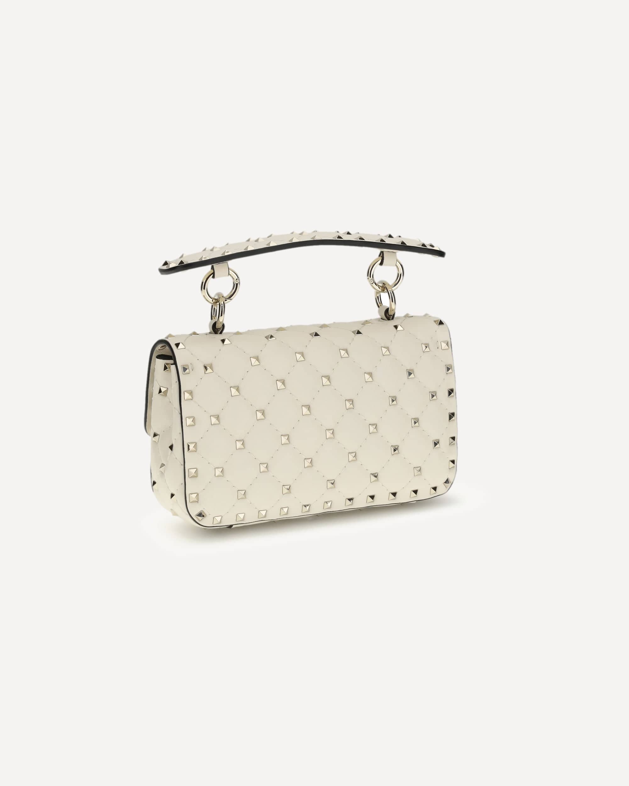 Valentino Garavani ロックスタッズ スパイク ハンドバッグ チェーン