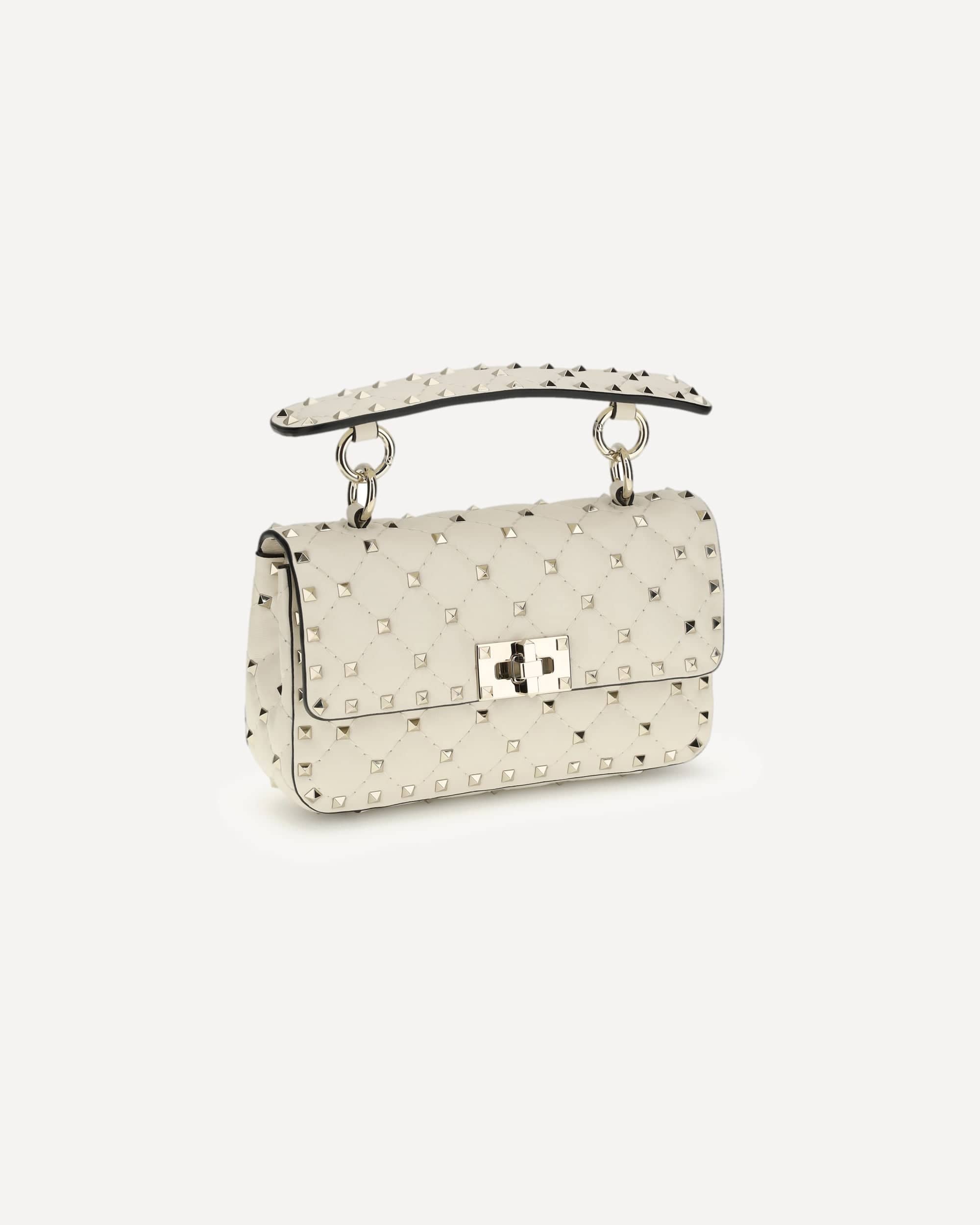 Valentino Garavani ロックスタッズ スパイク ハンドバッグ チェーン