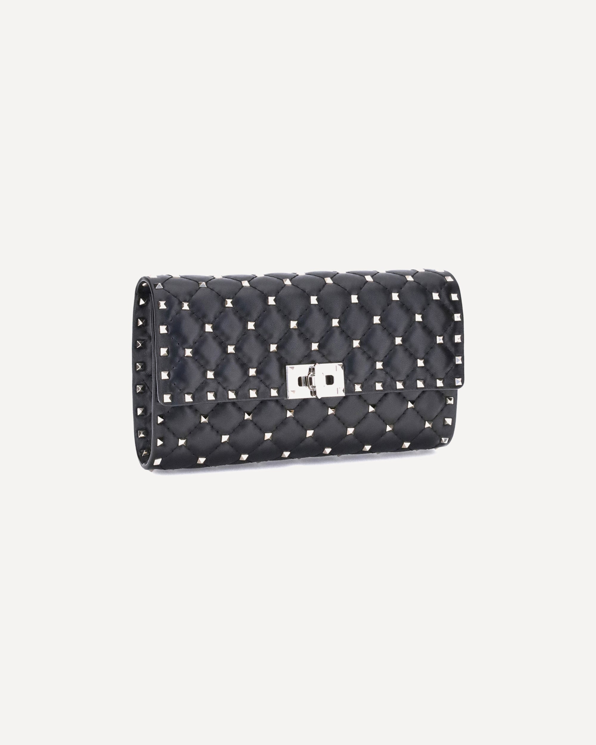 Valentino Garavani Rockstud Spike Quilted Nappa Shoulder Bag