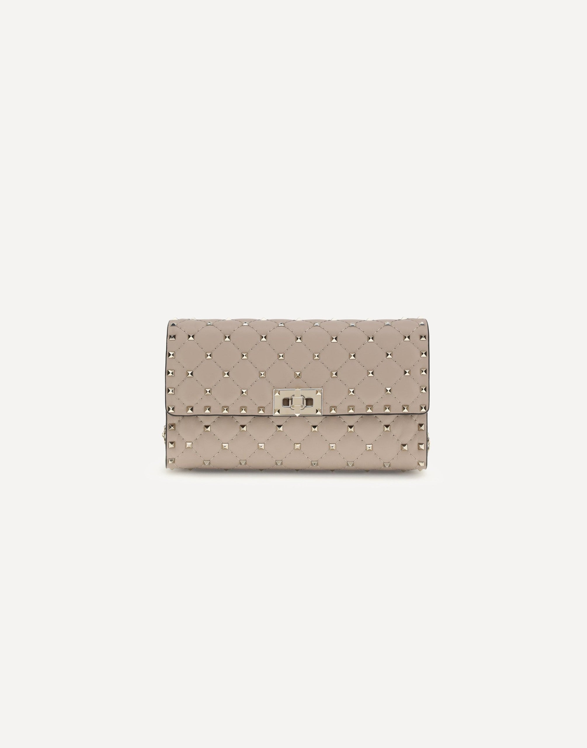 Valentino Garavani Rockstud Spike Quilted Nappa Shoulder Bag